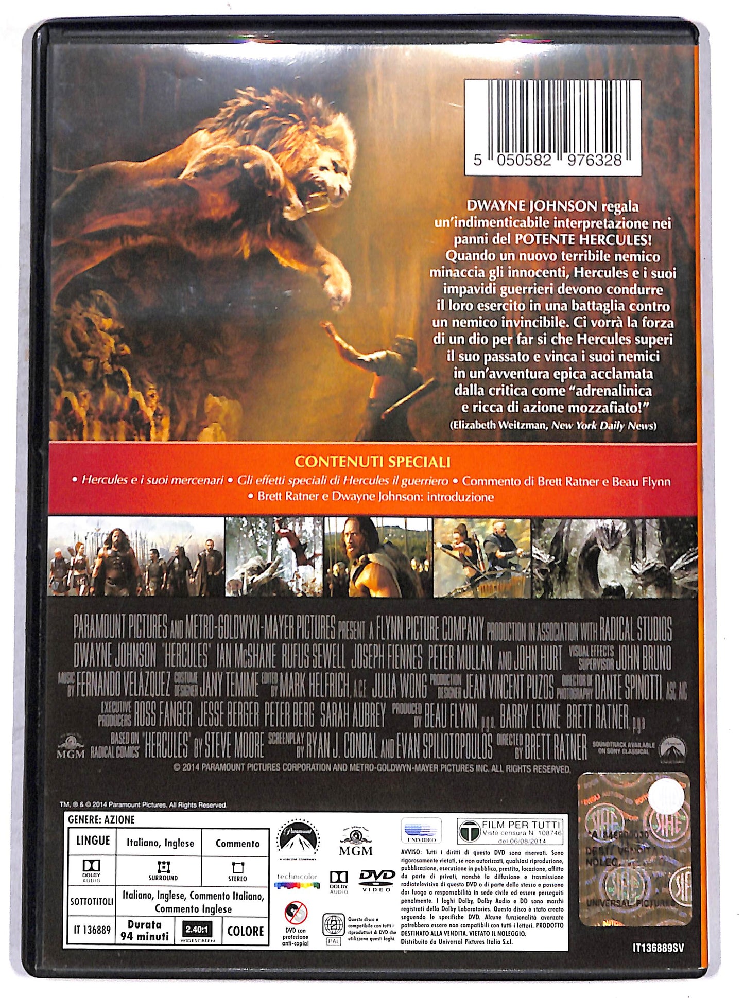 EBOND hercules - il guerriero DVD D672403