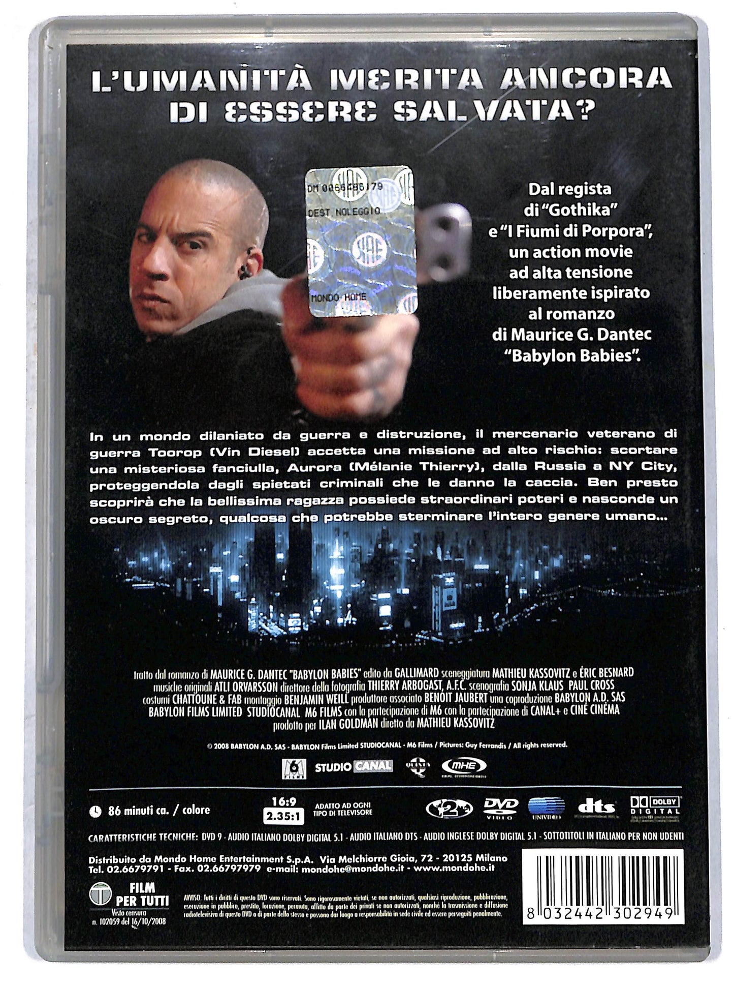 EBOND Babylon A.D. NOLEGGIO DVD D672446