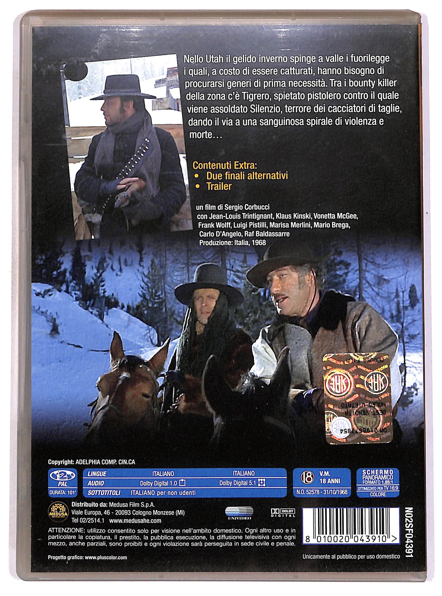 EBOND Il grande silenzio DVD D672528