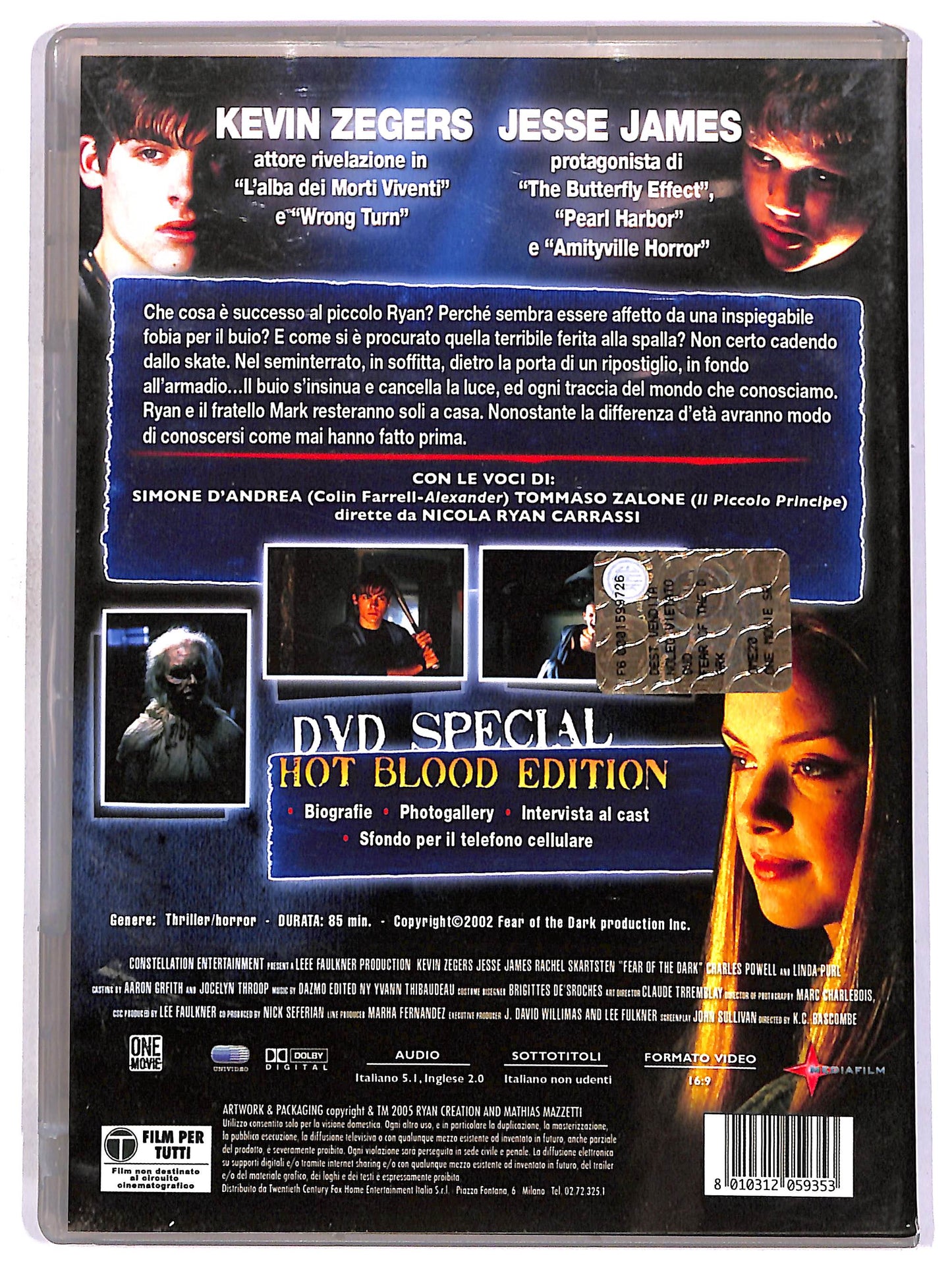 EBOND Fear of the Dark DVD D672753