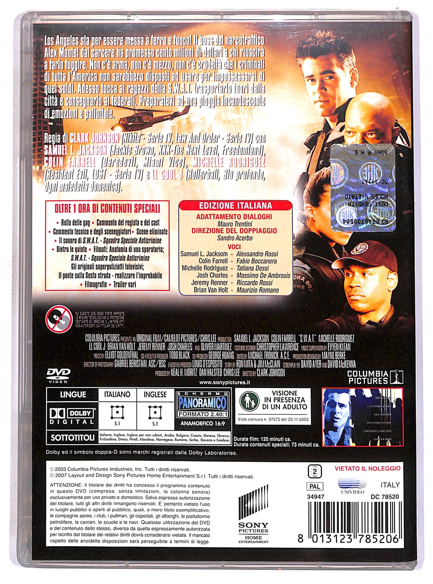 EBOND S.W.A.T. - Squadra speciale anticrimine DVD D672754
