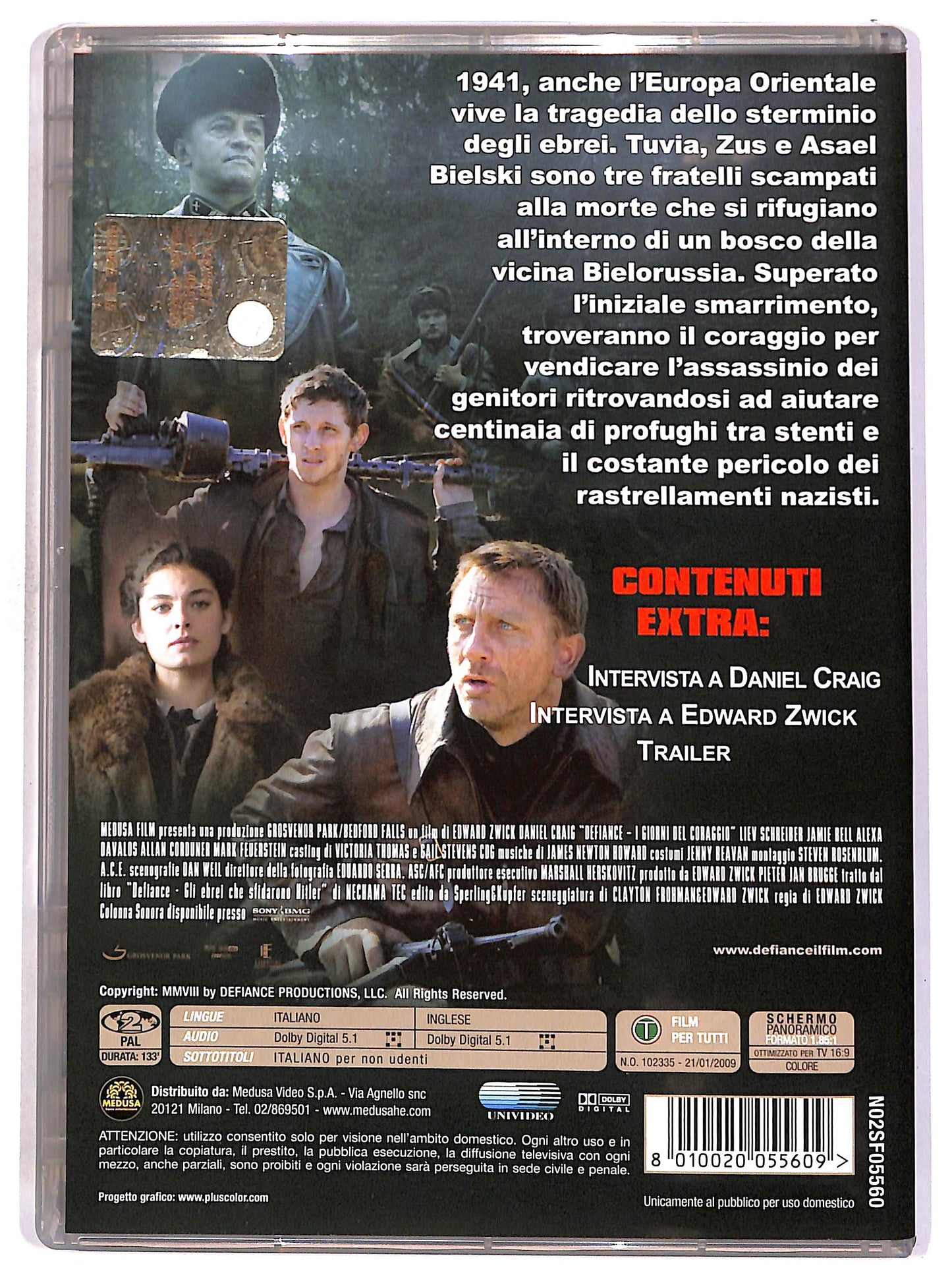 EBOND Defiance - I giorni del coraggio DVD D672836