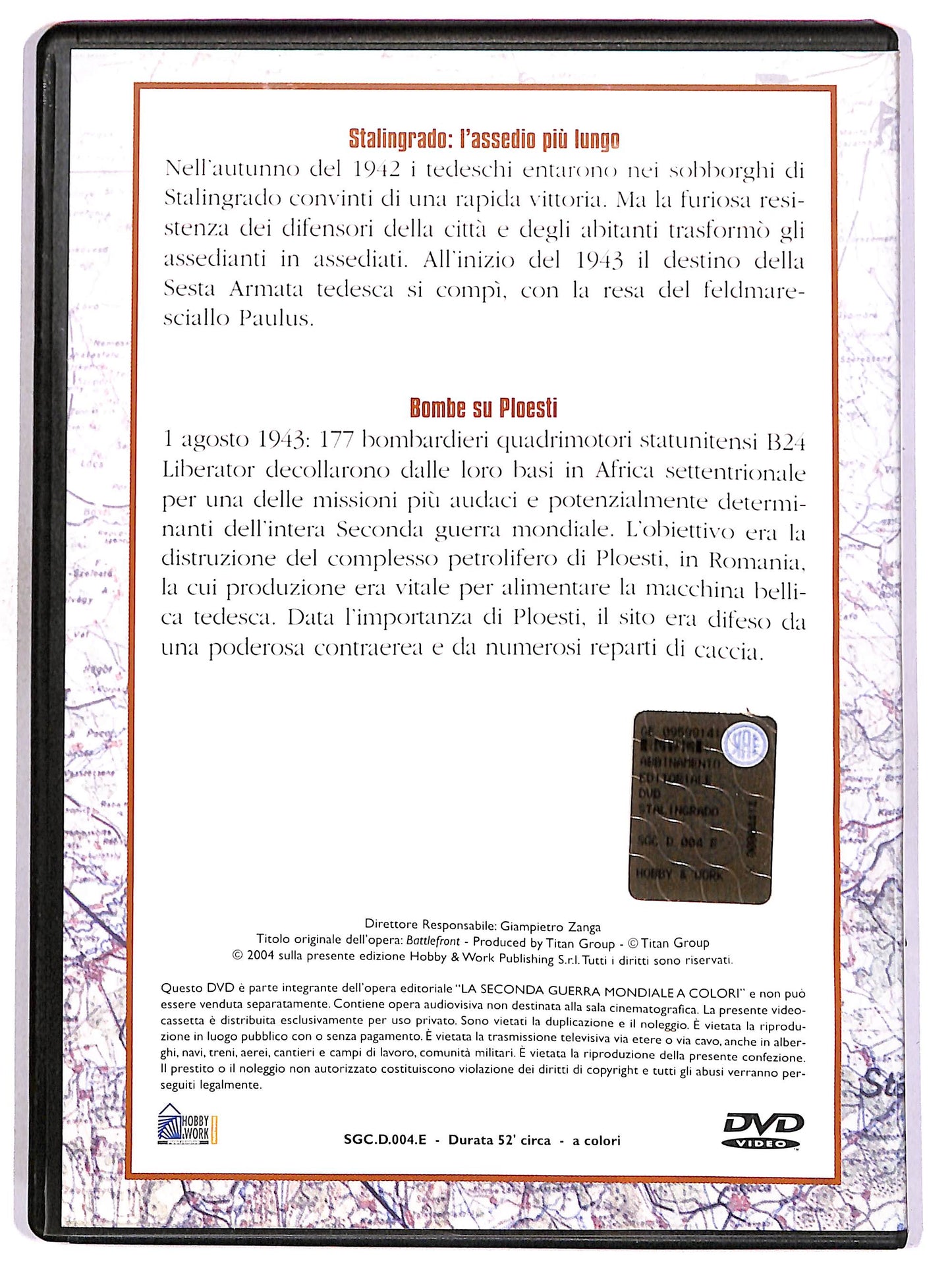 EBOND Stalingrado: l'assedio piu lungo - Bombe su Ploesti EDITORIALE DVD D672938