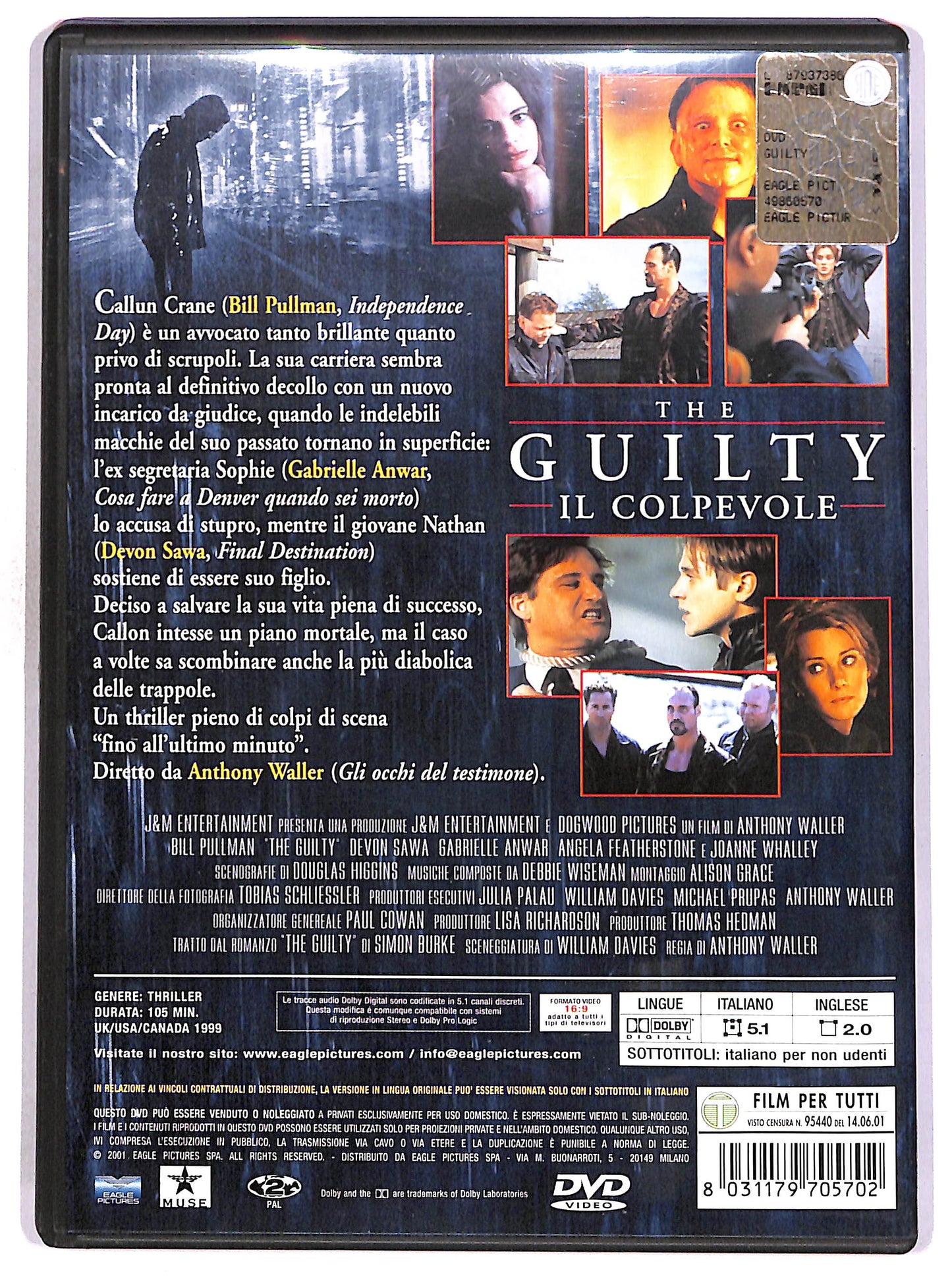 EBOND The Guilty - Il colpevole NOLEGGIO DVD D673027