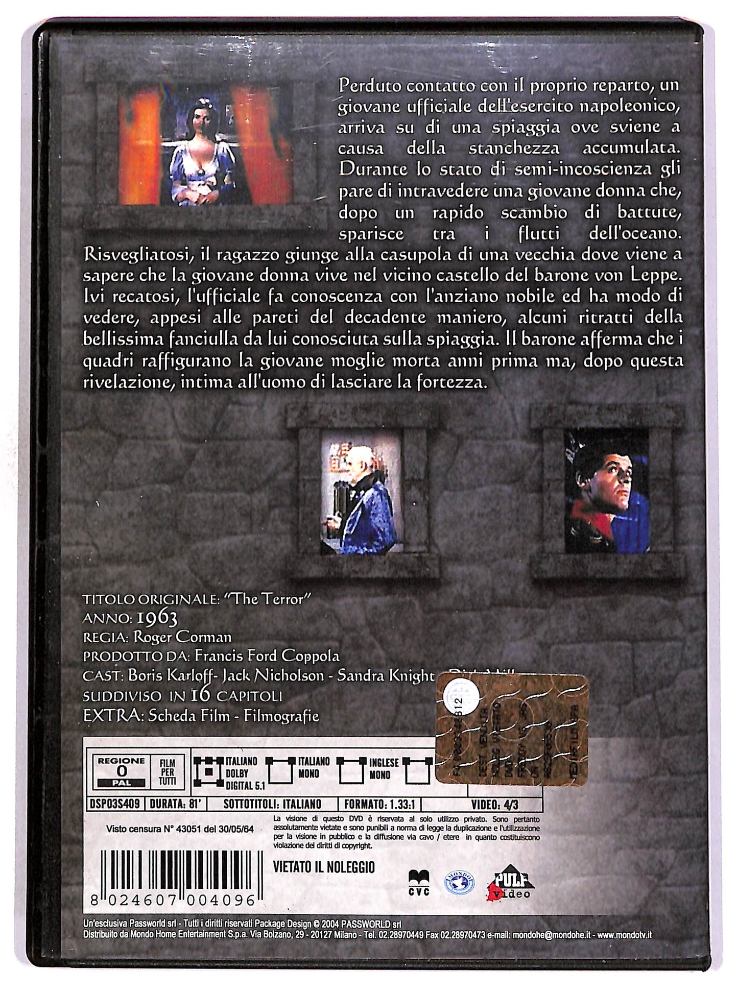 EBOND The Terror - La vergine di cera DVD D673046