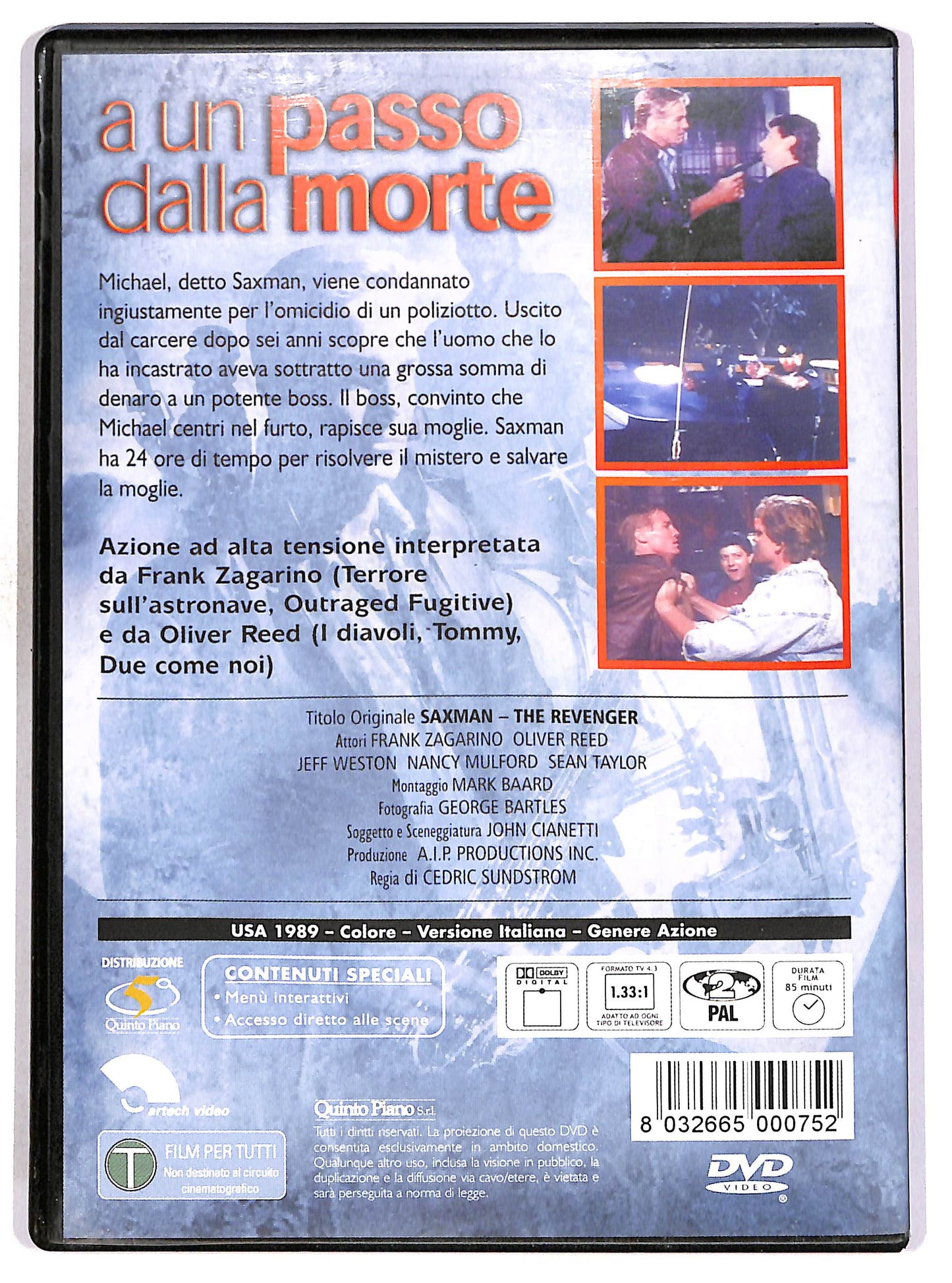 EBOND A un passo dalla morte DVD D673106