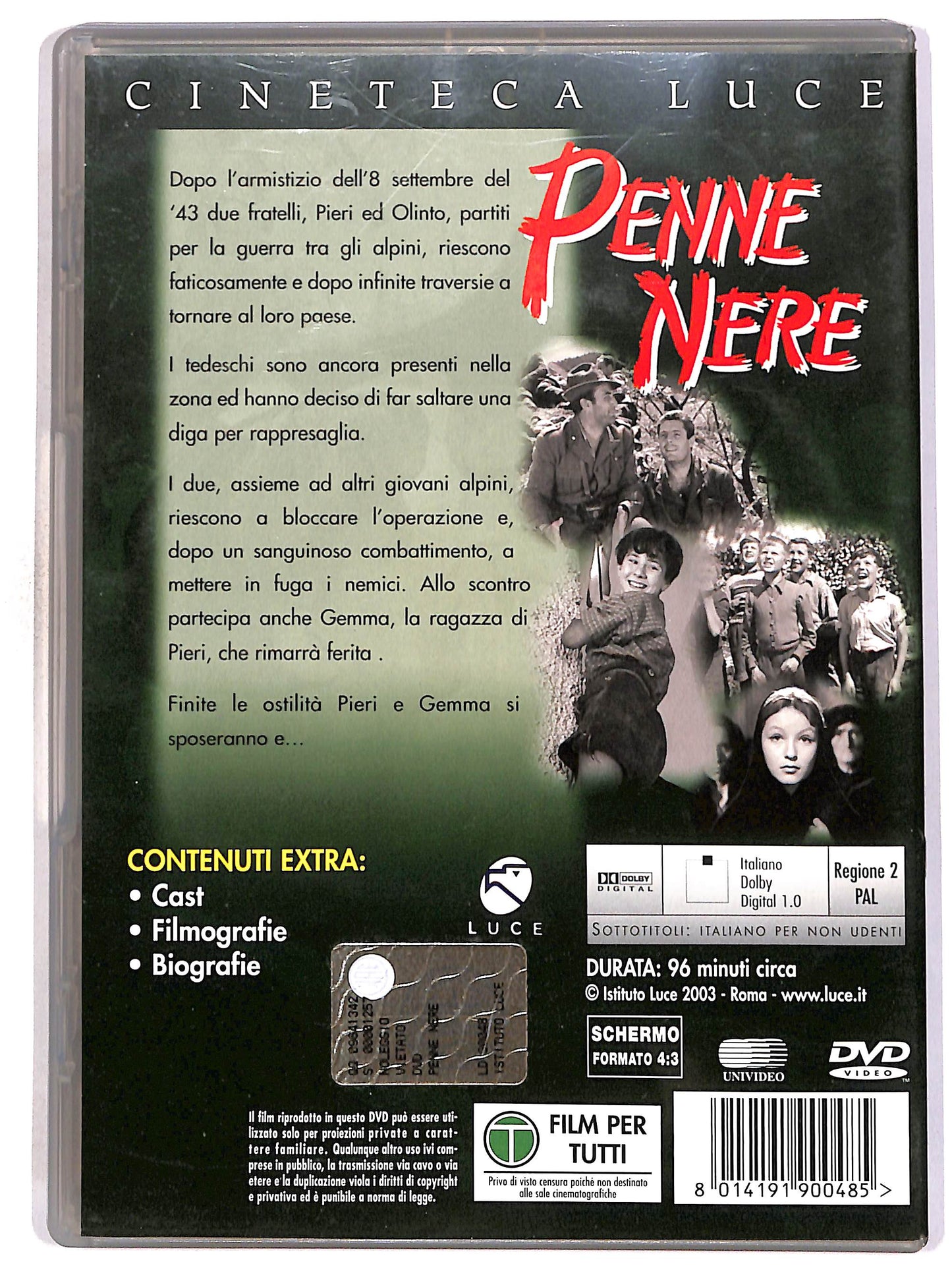 EBOND Penne nere DVD D673120