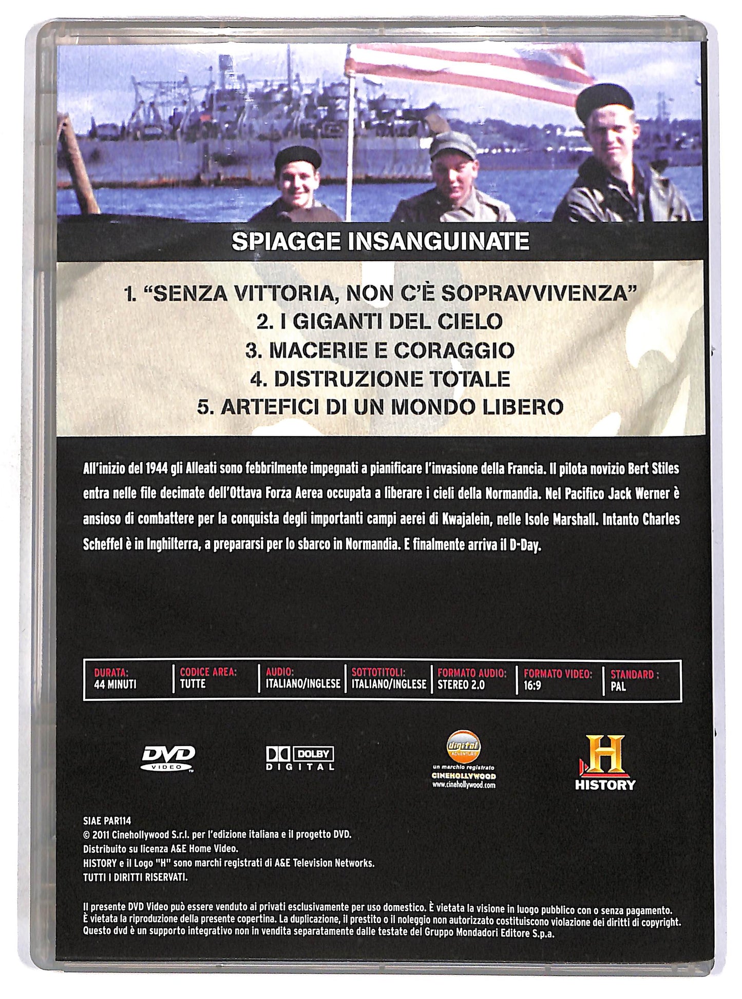EBOND WWII Vol.4 - Gli archivi ritrovati della 2a Guerra EDITORIALE DVD D673303