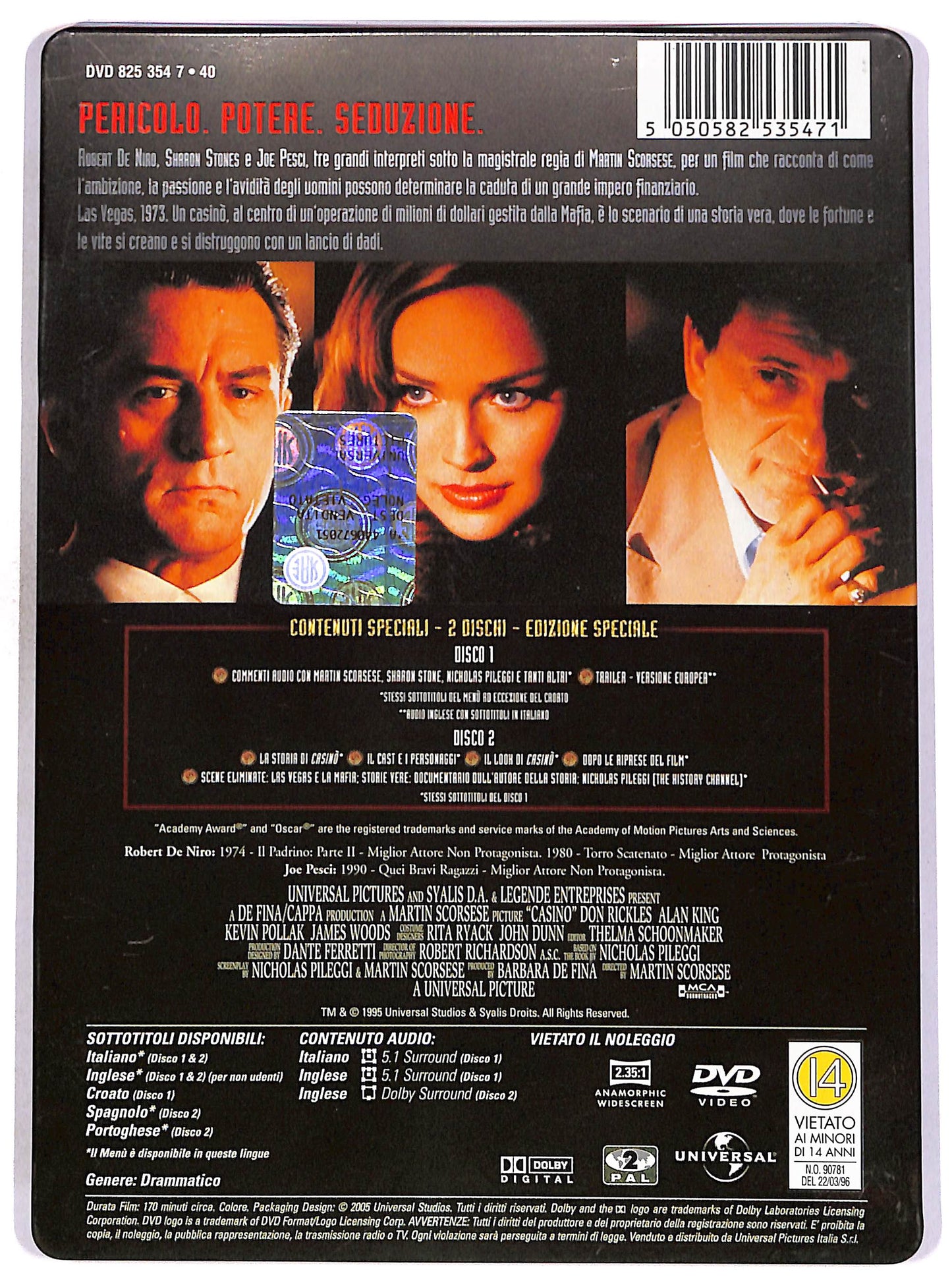 EBOND Casino STEELBOOK DVD D673355