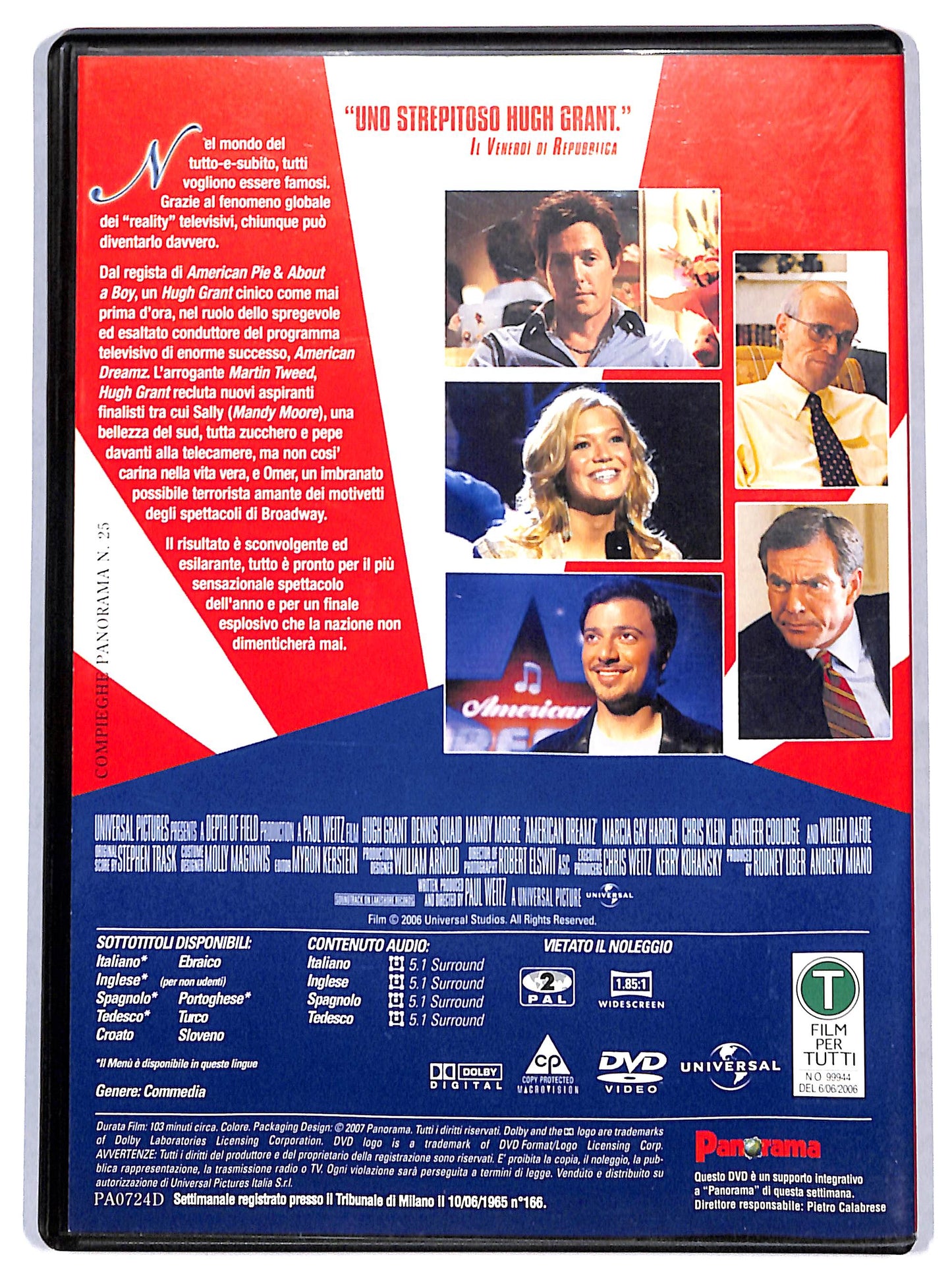 EBOND American Dreamz EDITORIALE DVD D673634