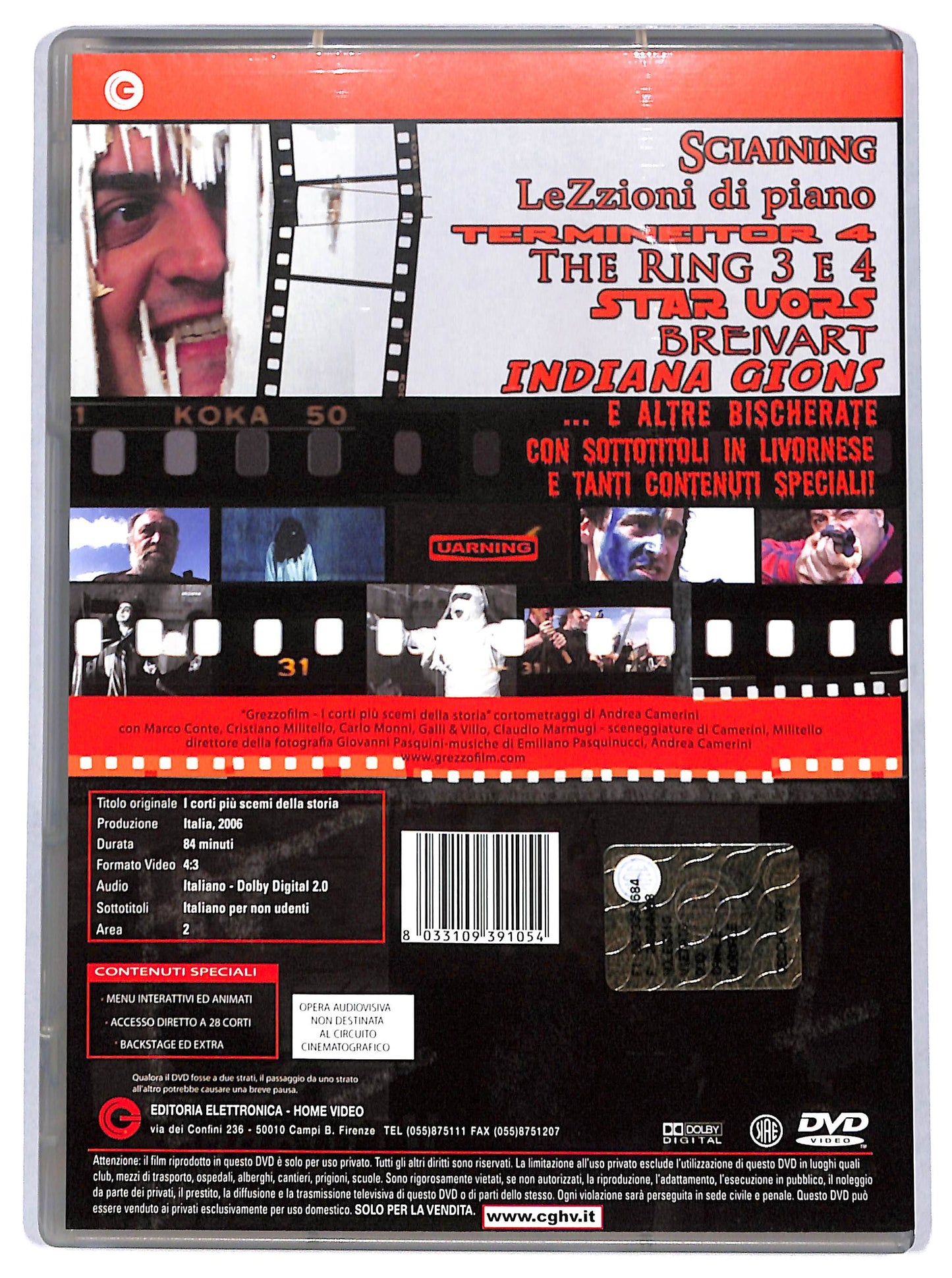 EBOND Grezzofilm - I Corti Piu' Scemi Della Storia DVD D673657