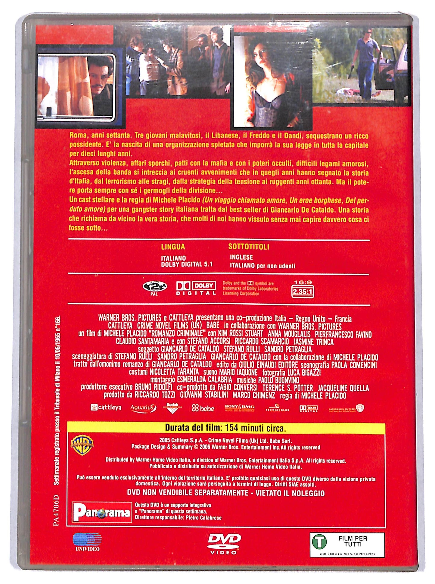 EBOND Romanzo criminale EDITORIALE DVD D673745