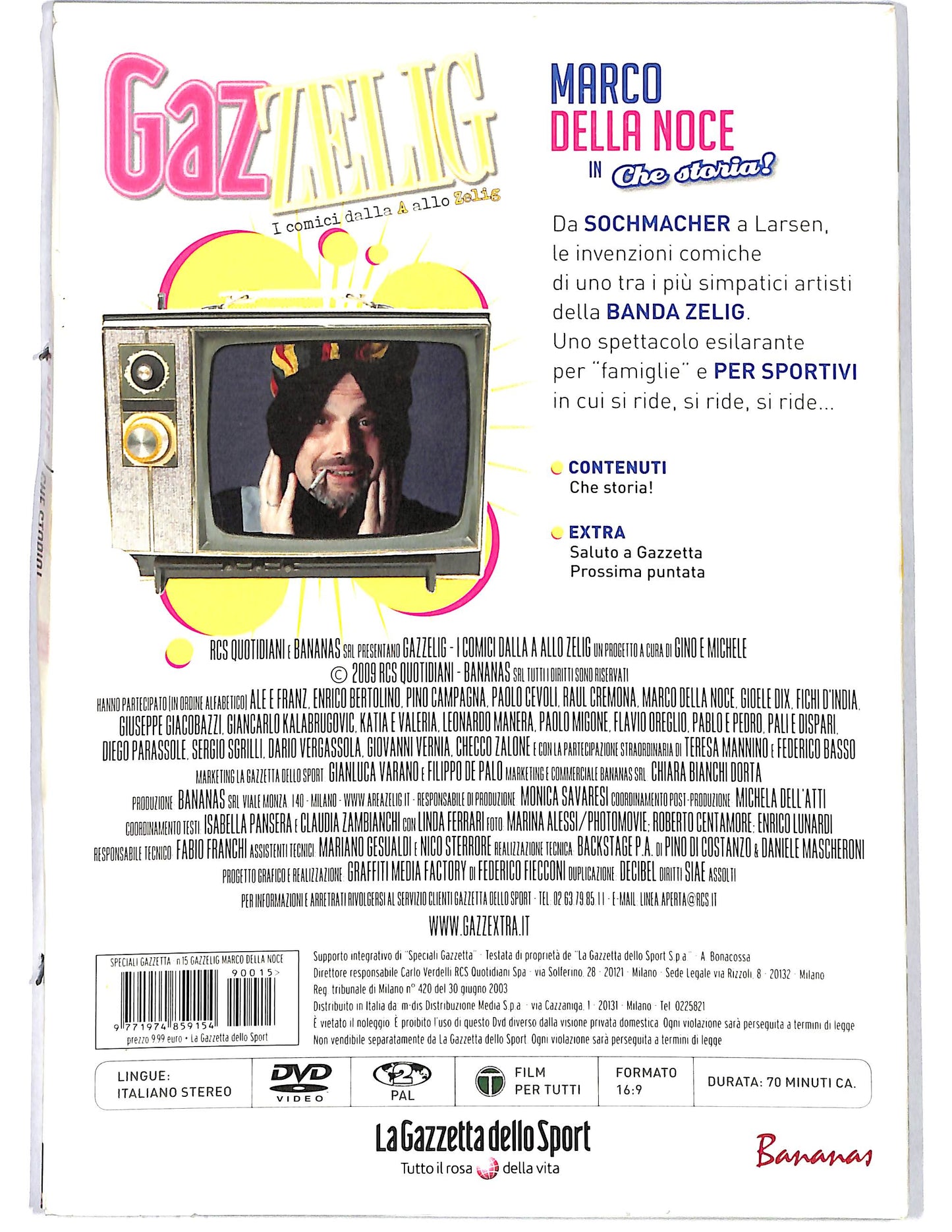 EBOND Gazzelig Marco Della Noce in Che storia! EDITORIALE DVD D673844