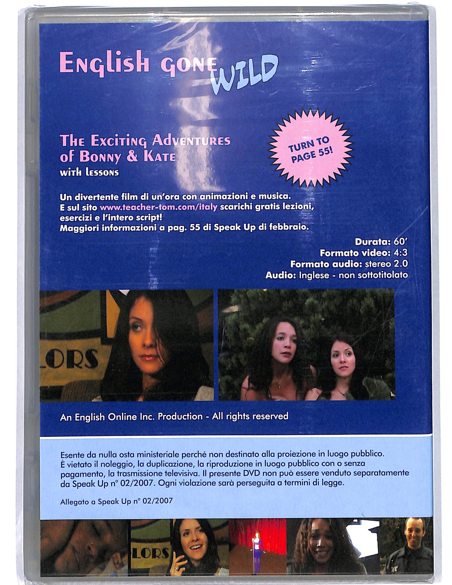 EBOND English Gone wild EDITORIALE DVD D674018