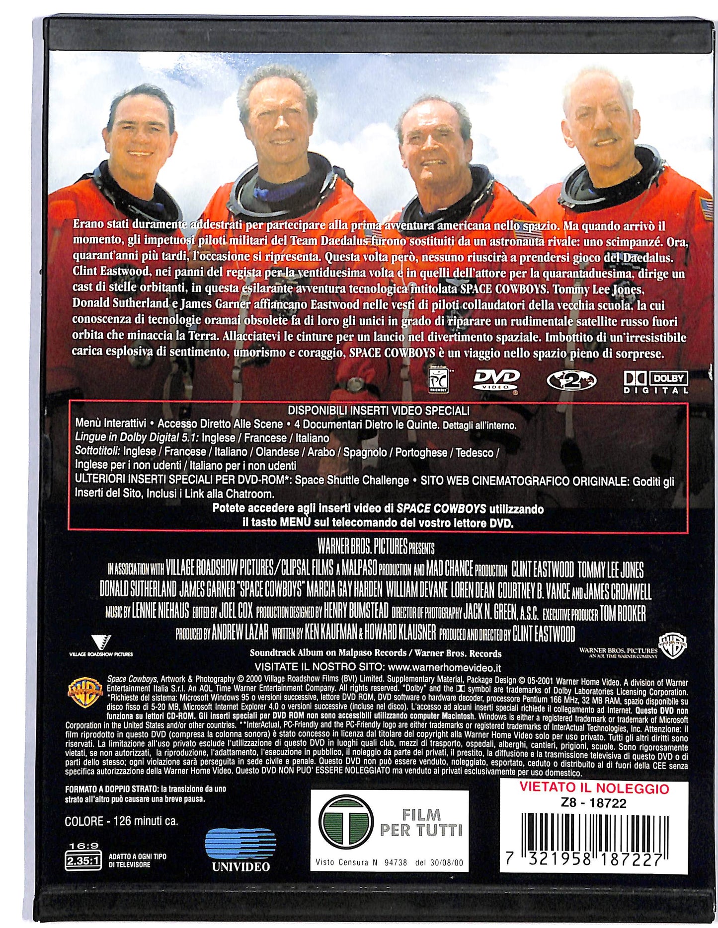 EBOND Space cowboys SNAPPER DVD D674105