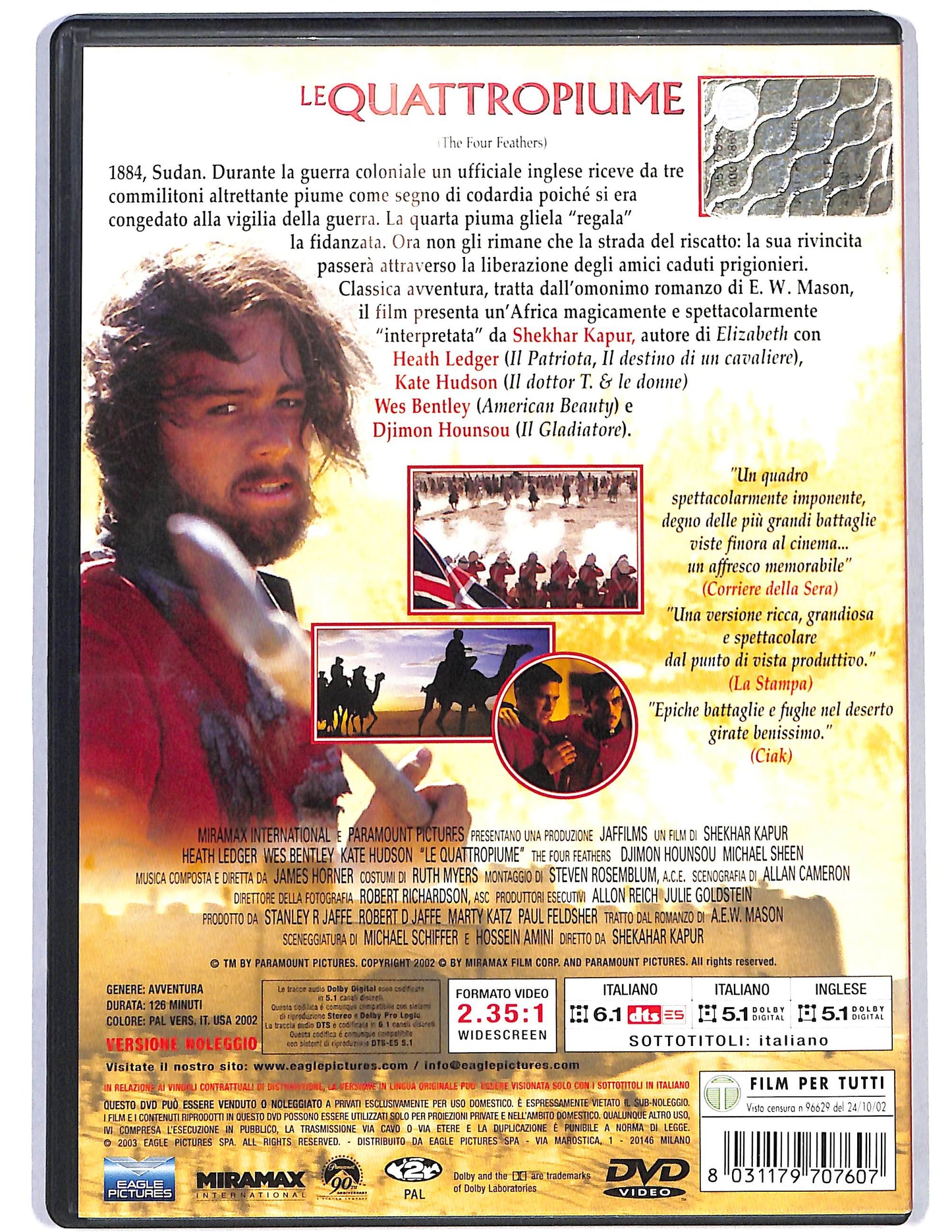 EBOND Le quattropiume DVD D674106