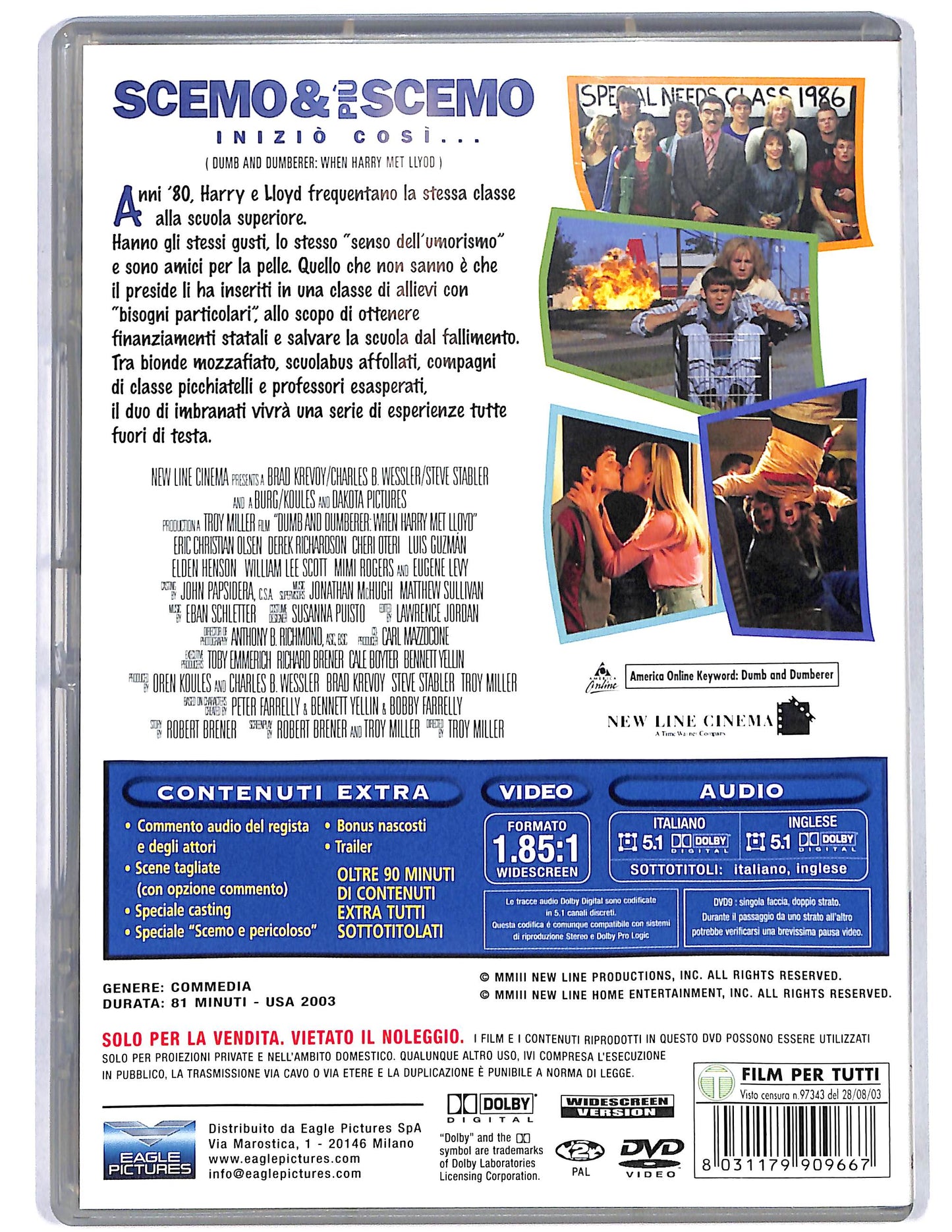 EBOND Scemo e piu scemo DVD D674121