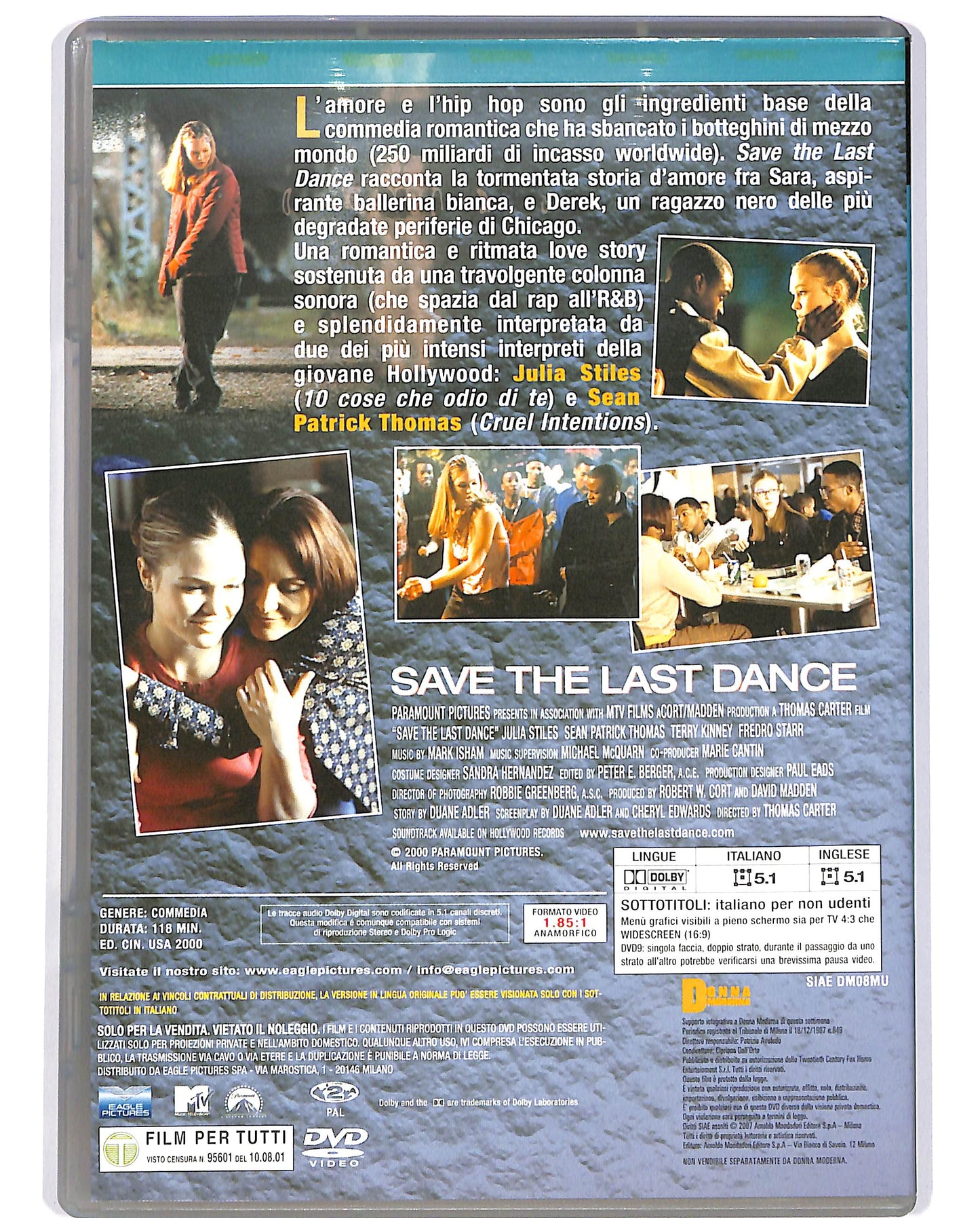 EBOND Save the Last Dance EDITORIALE DVD D674226