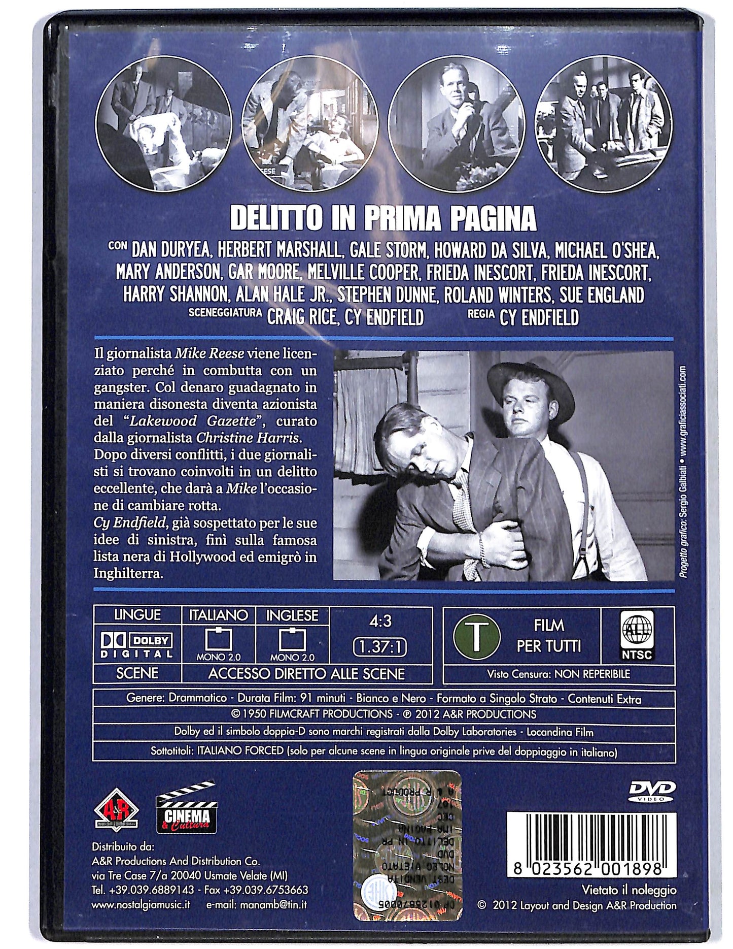 EBOND Delitto in prima pagina DVD D674249