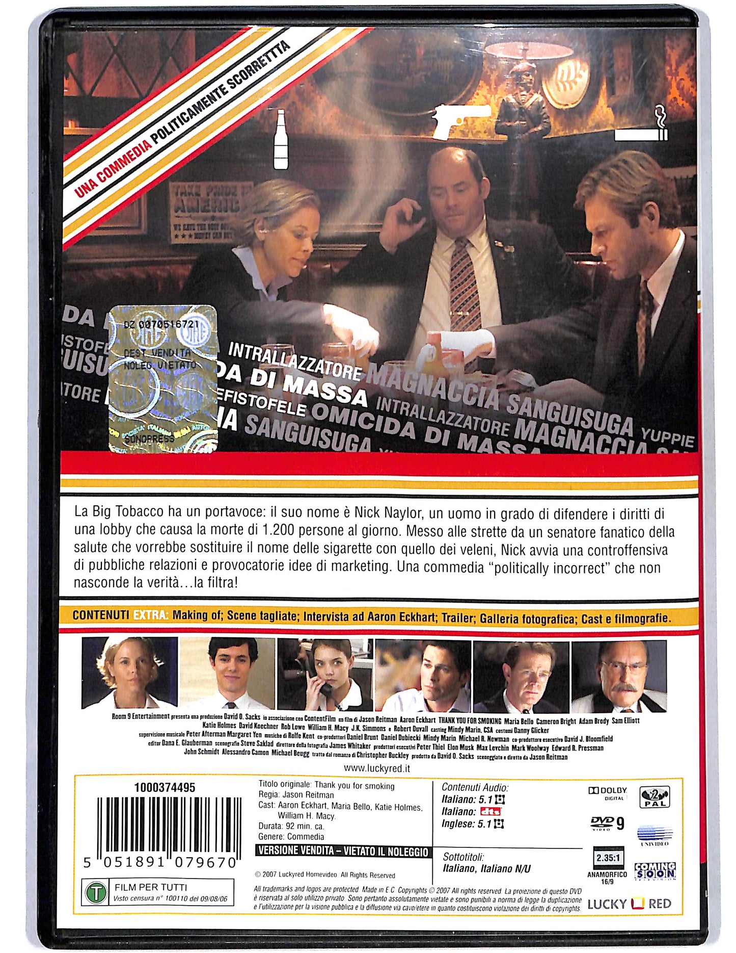 EBOND Thank You for Smoking DVD D674250