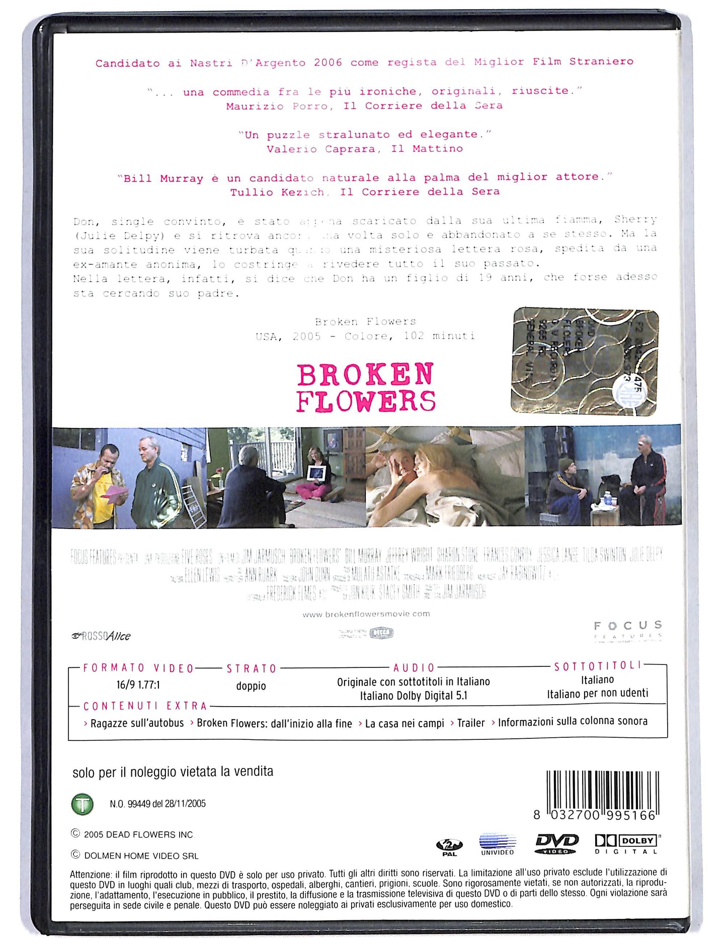 EBOND Broken Flowers NOLEGGIO DVD D674304