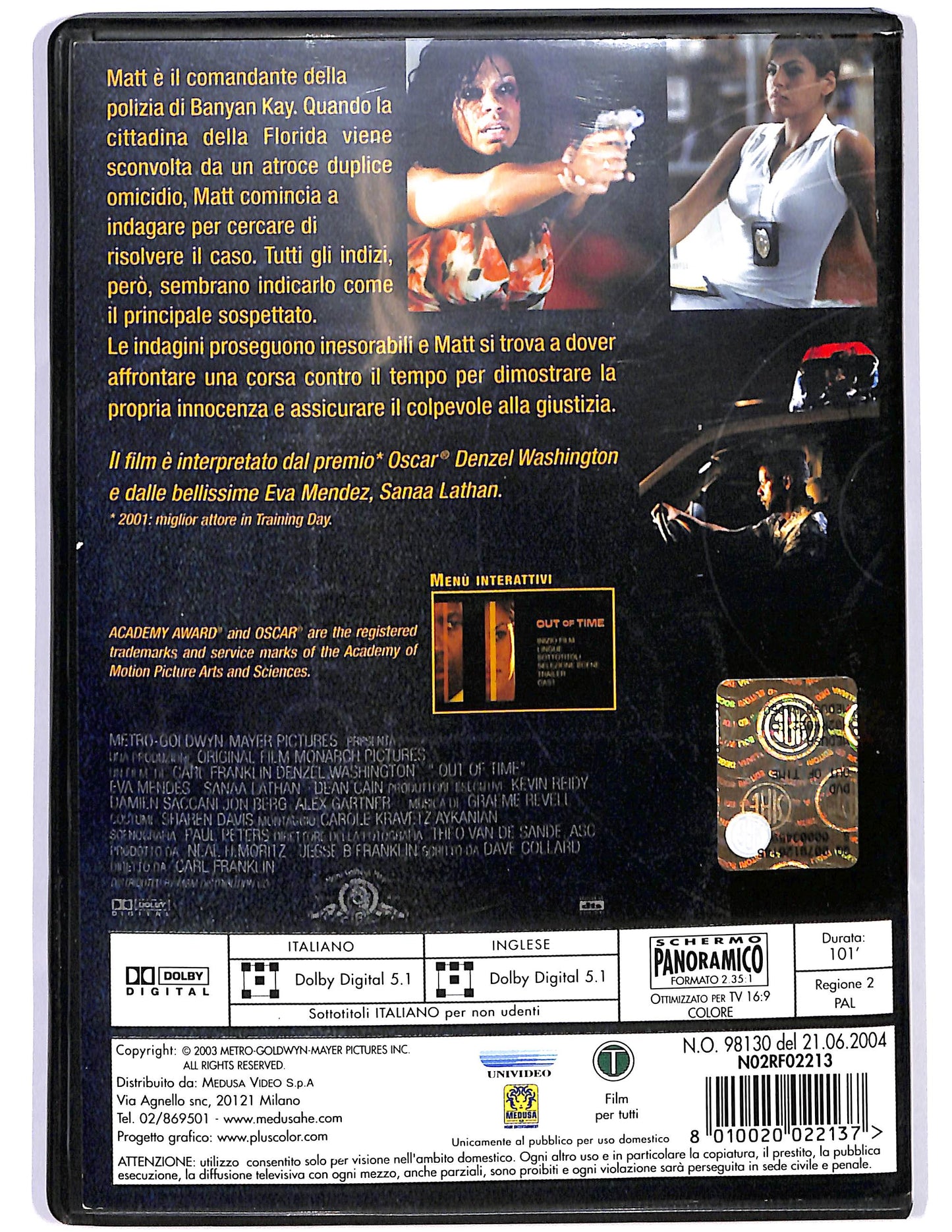 EBOND Out of time NOLEGGIO DVD D674326