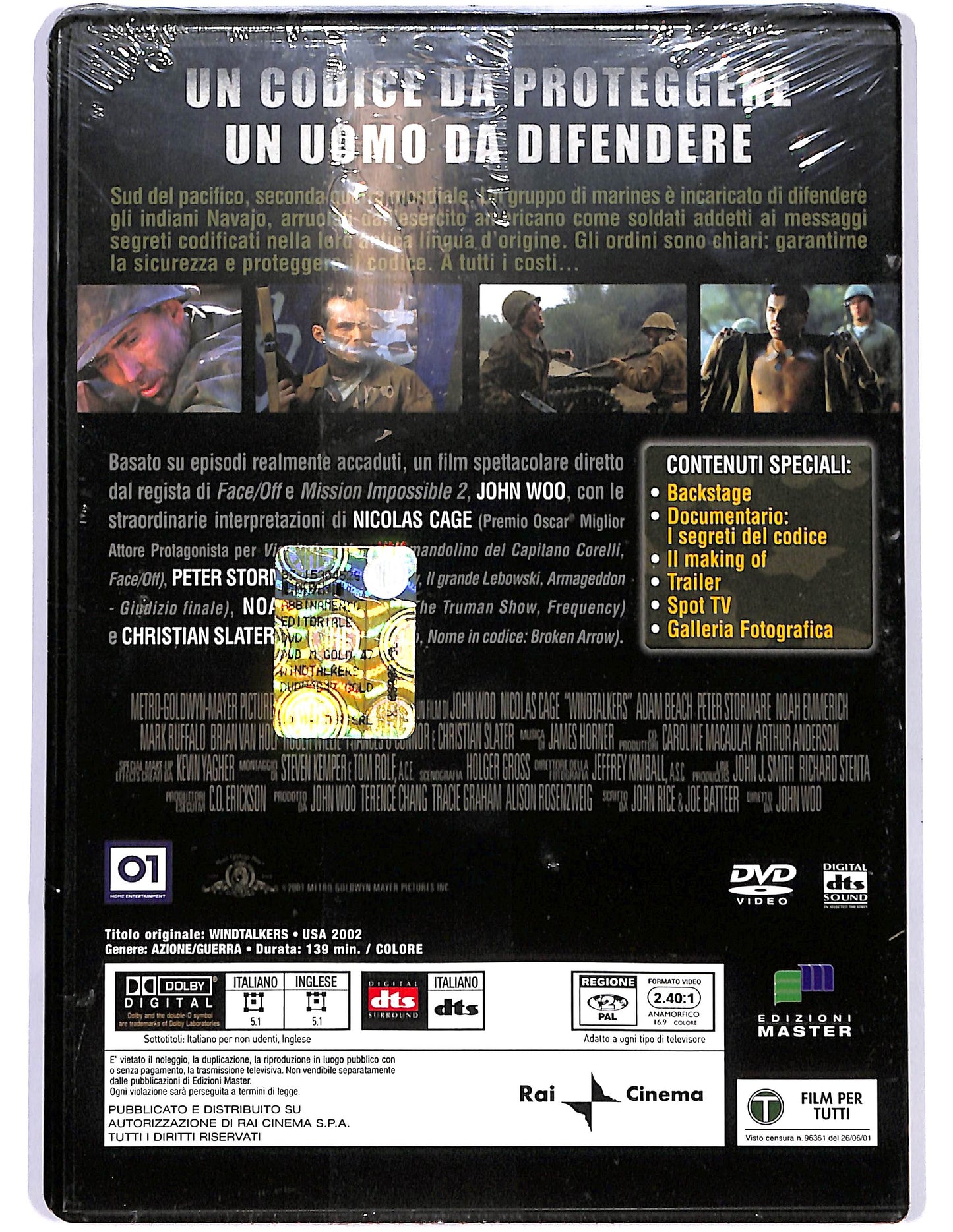 EBOND Windtalkers EDITORIALE DVD D674342