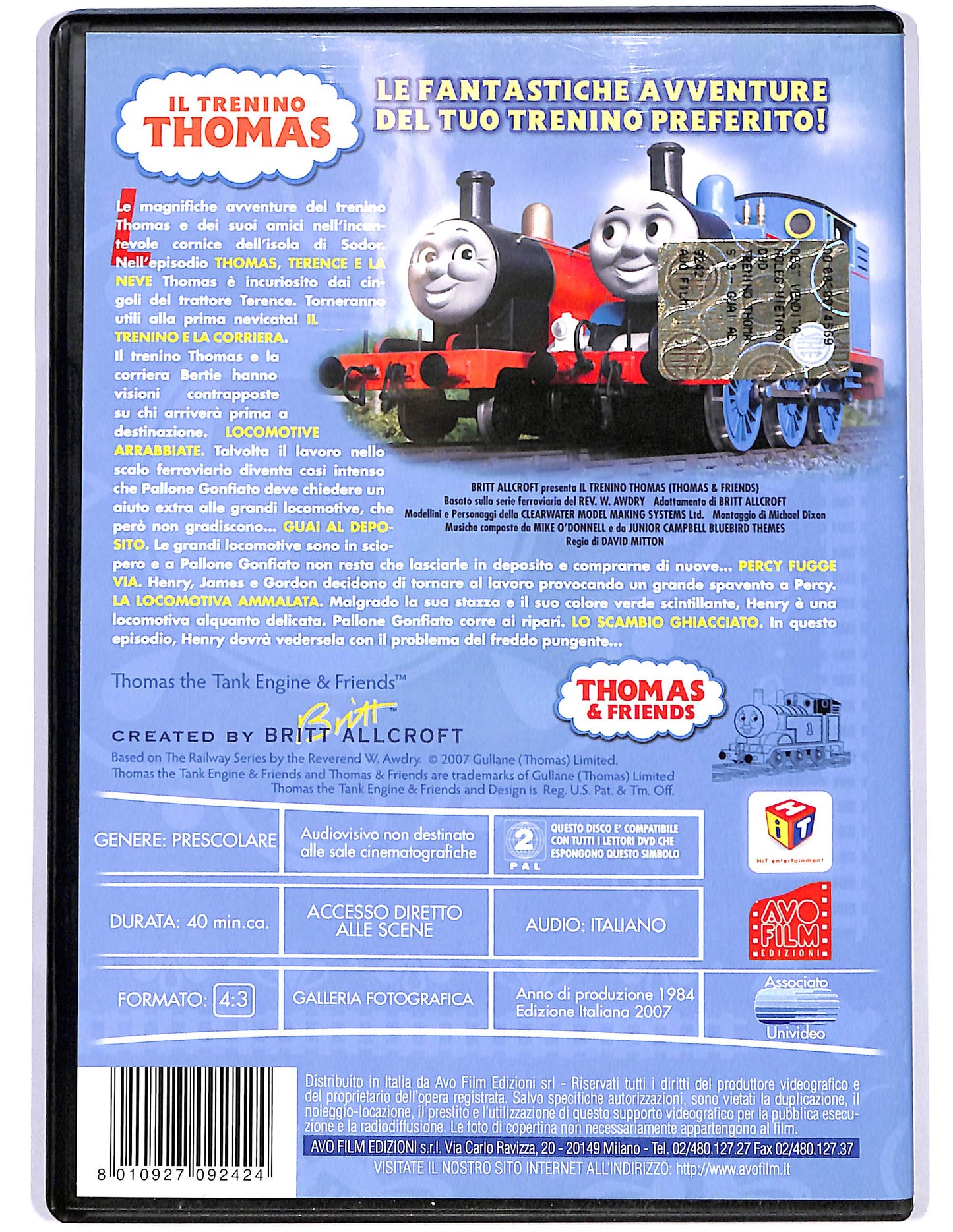 EBOND Il trenino Thomas Guai al deposito DVD D674350