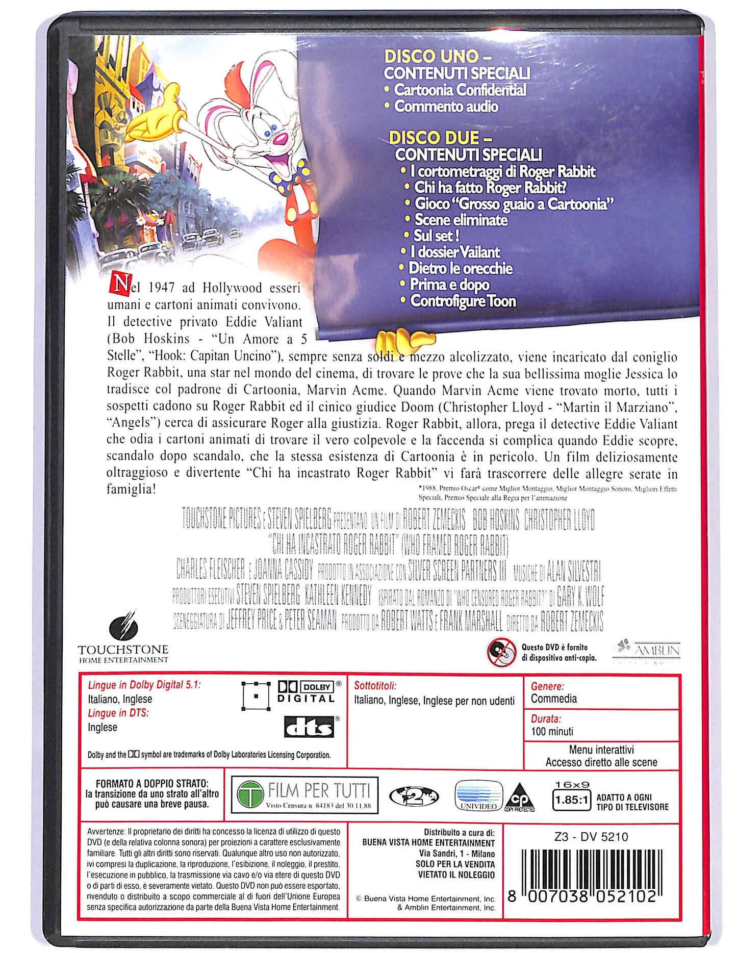 EBOND Chi ha incastrato Roger Rabbit  DVD D674352