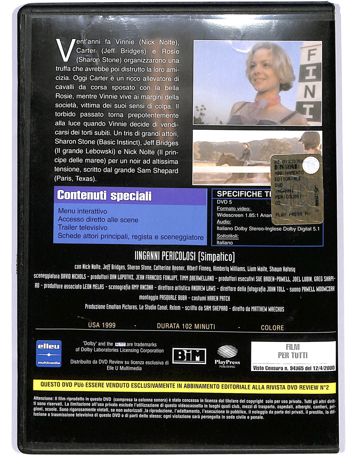 EBOND Inganni pericolosi DVD D674359