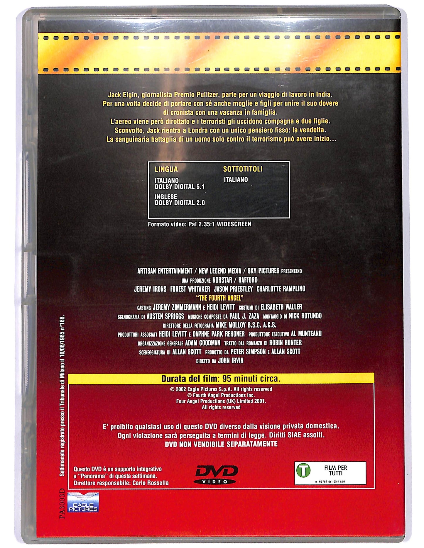 EBOND Il quarto angelo EDITORIALE DVD D674459
