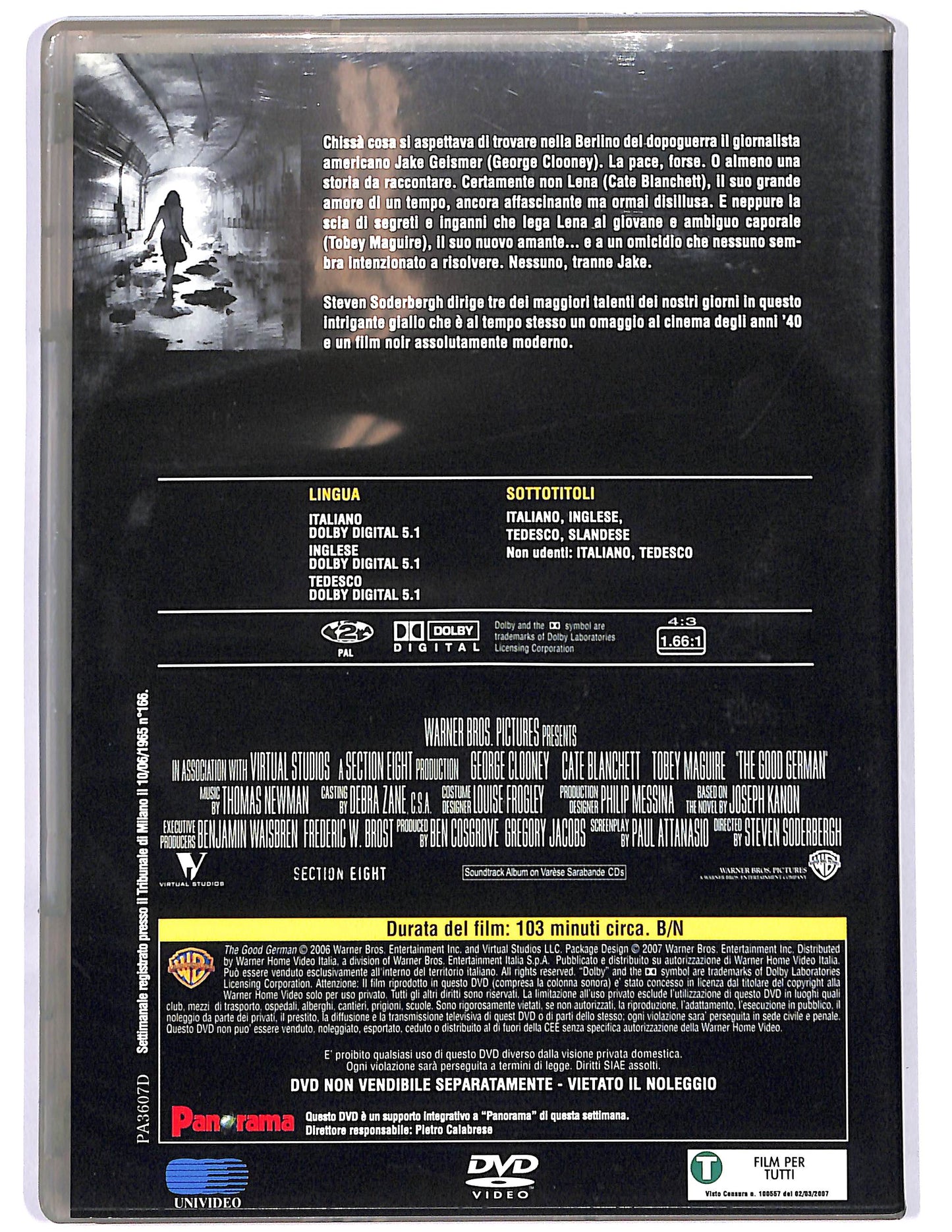 EBOND Intrigo a Berlino EDITORIALE DVD D674503
