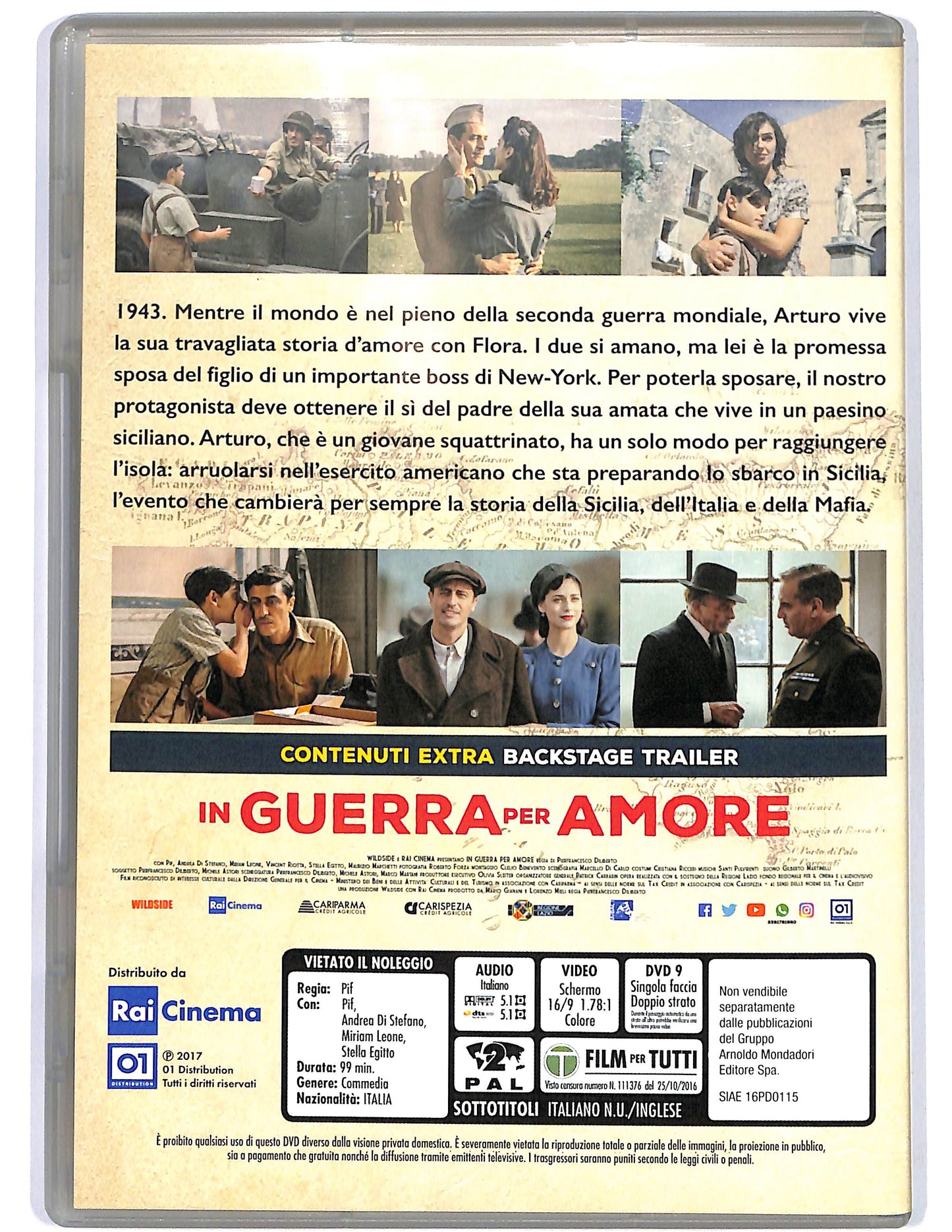 EBOND In guerra per amore EDITORIALE DVD D674604