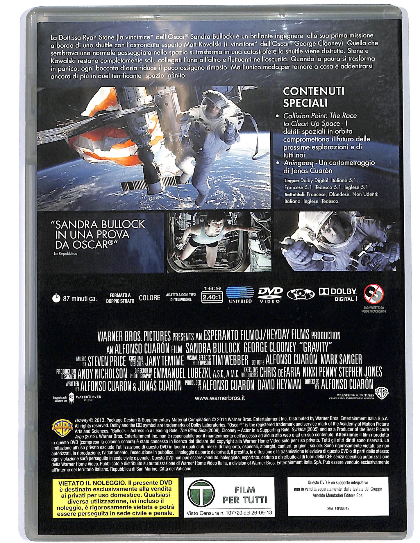 EBOND Gravity EDITORIALE DVD D674636