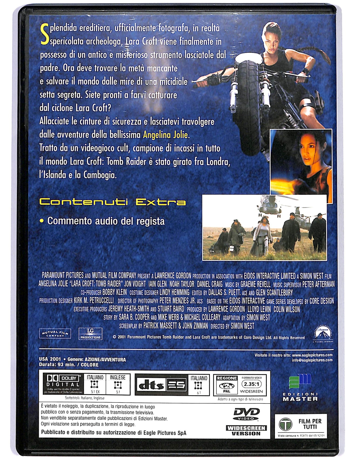 EBOND Tomb Raider EDITORIALE DVD D674722