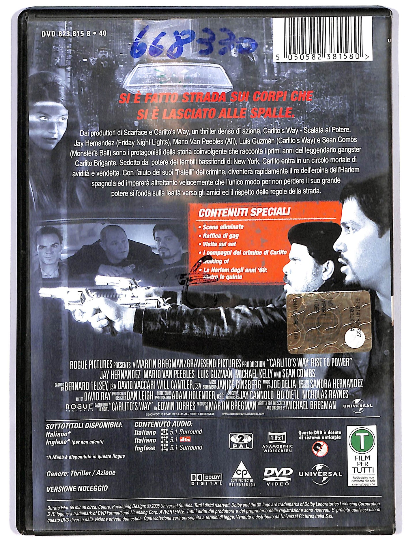 EBOND Carlito's Way - Scalata al potere NOLEGGIO DVD D674805