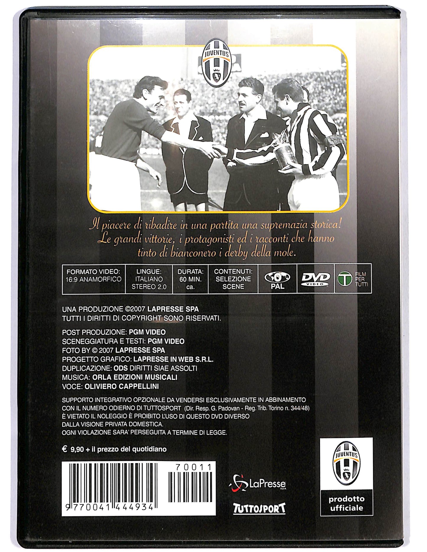 EBOND Il derby e bianconero Volume 1 EDITORIALE DVD D674816