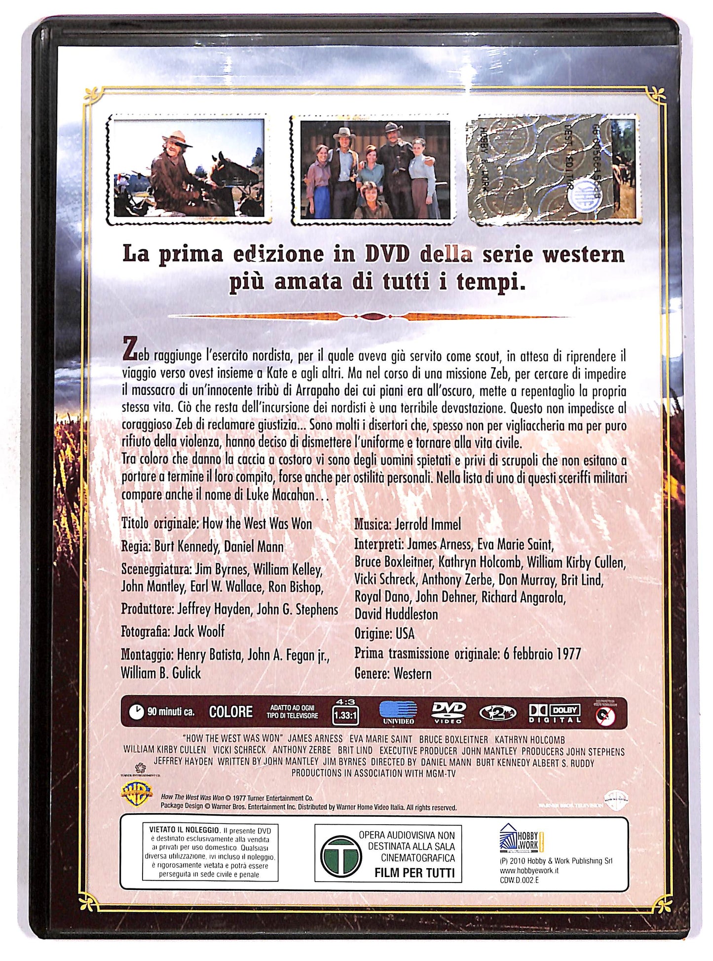 EBOND Alla conquista del West Vol.2 - Stg.1 - Episodio 2 EDITORIALE DVD D675118