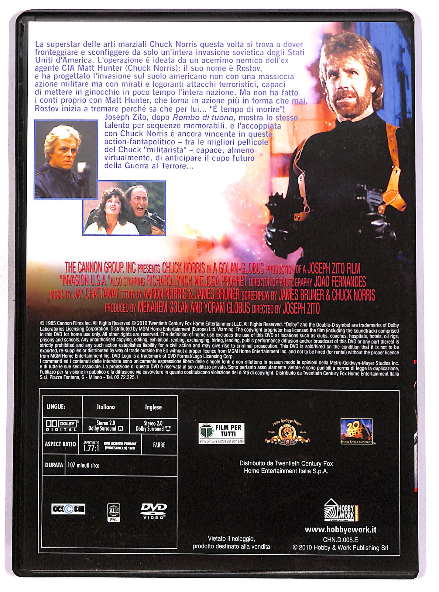 EBOND Invasion U.S.A. EDITORIALE DVD D675153