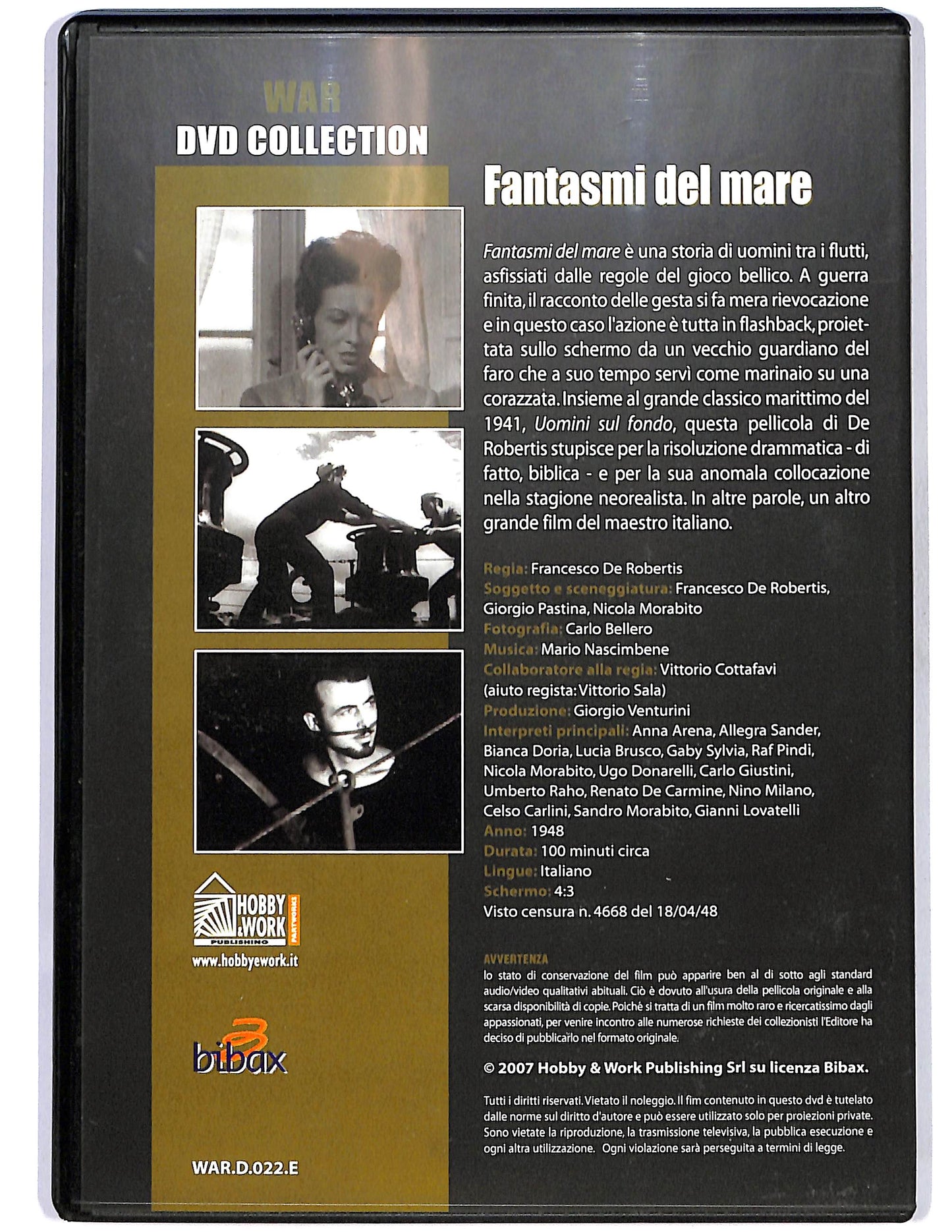 EBOND Fantasmi del mare EDITORIALE DVD D675253