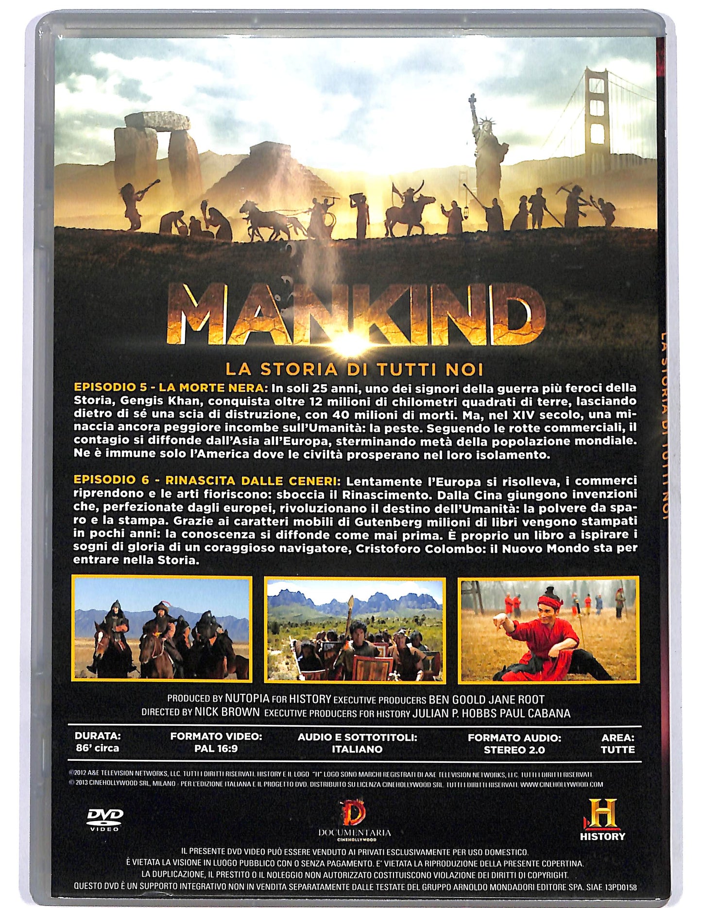 EBOND Mankind La storia di tutti noi vol.3 EDITORIALE DVD D675310