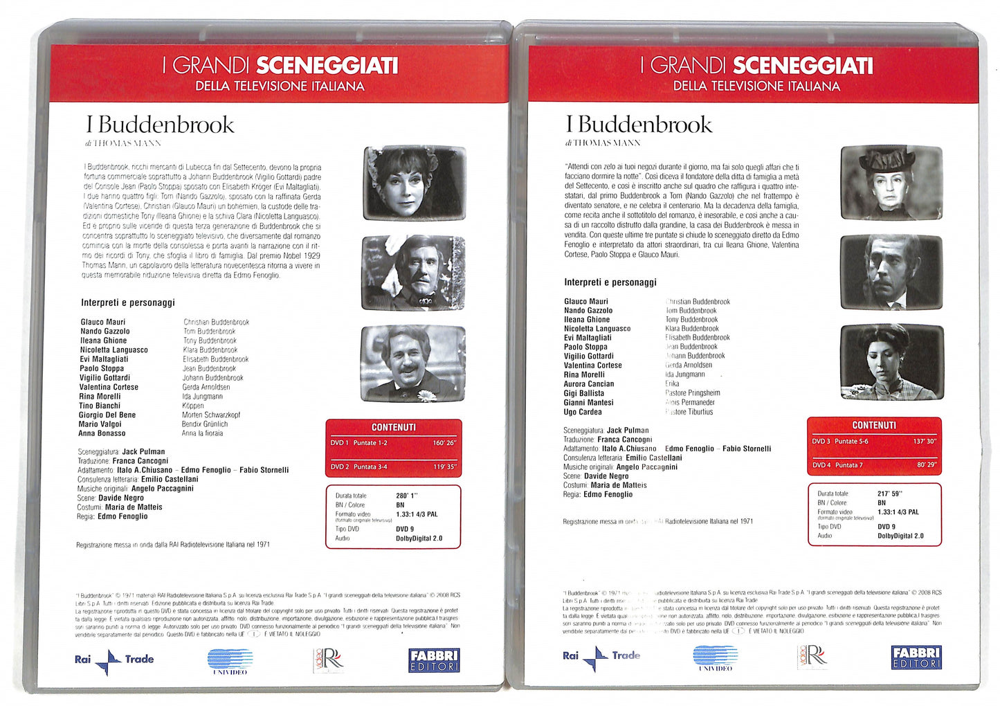 EBOND I Buddenbrook Puntate 1 - 7 EDITORIALE DVD D675513