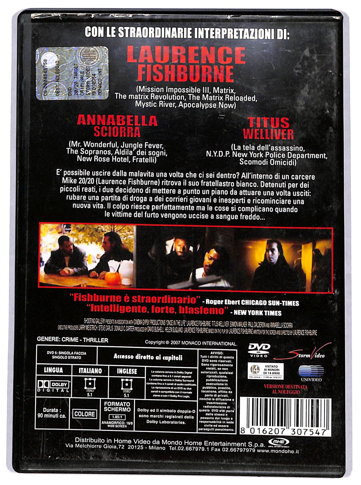EBOND 20/20 target criminale NOLEGGIO DVD D675655