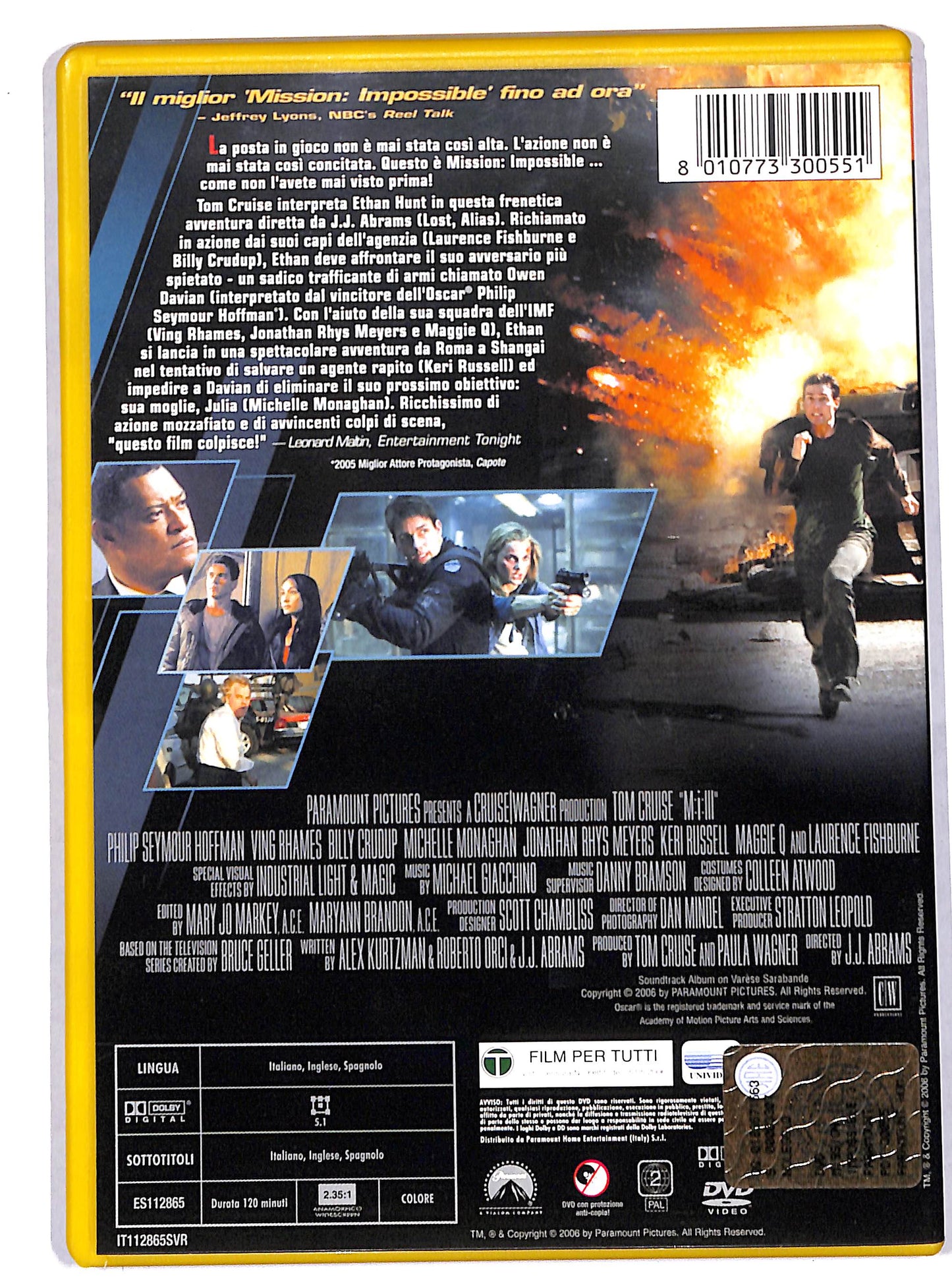 EBOND mission impossible 3 NOLEGGIO DVD D675701