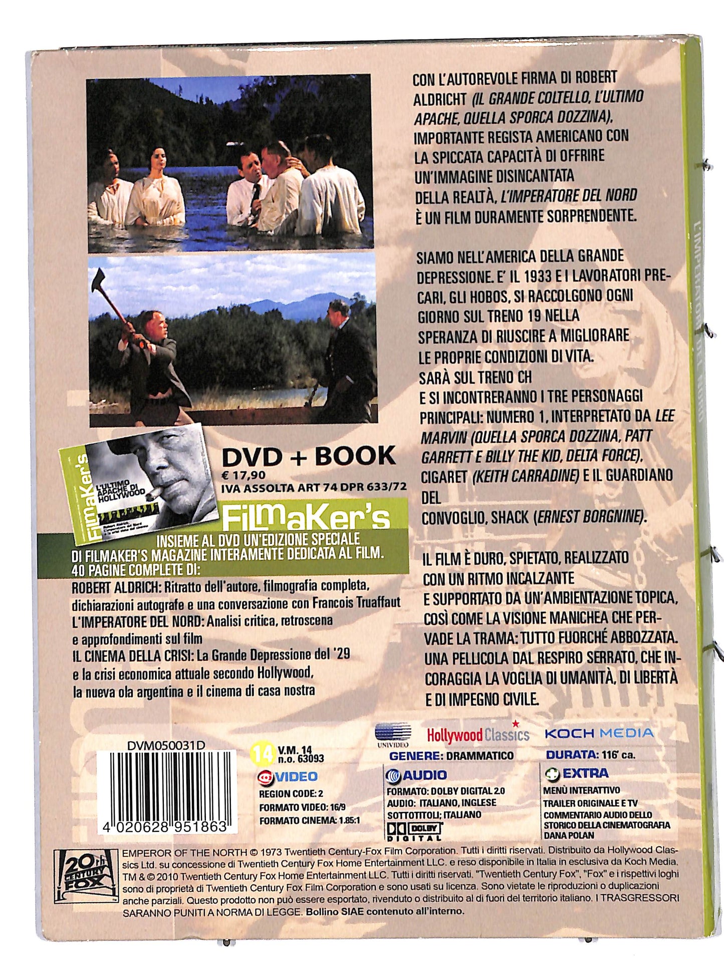 EBOND l'imperatore del nord DVD D675855