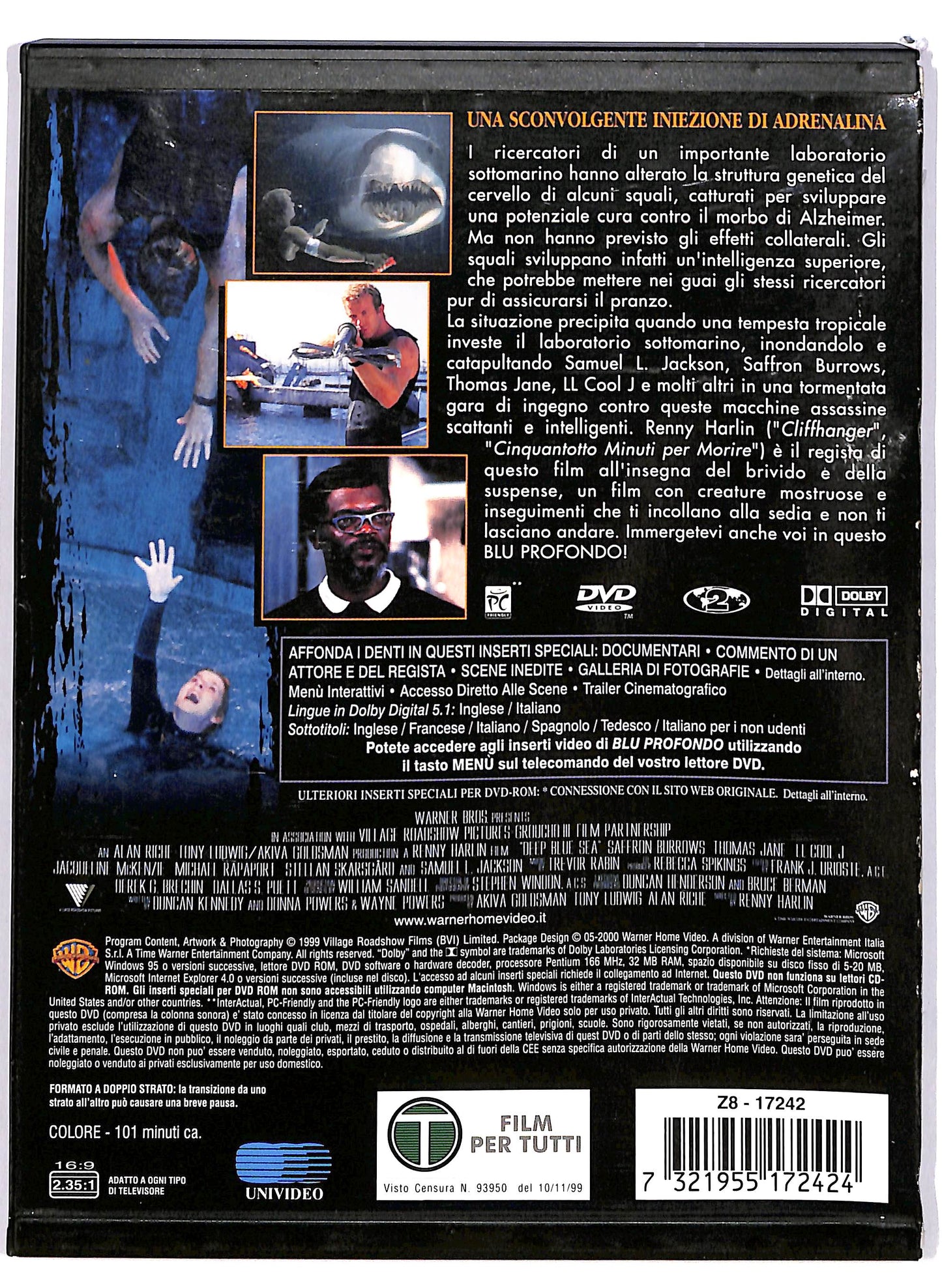 EBOND Blu profondo SNAPPER DVD D676127