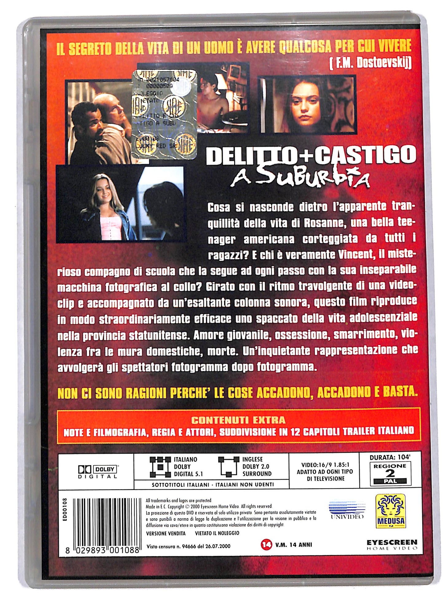 EBOND delitto + castigo a suburbia DVD D676207