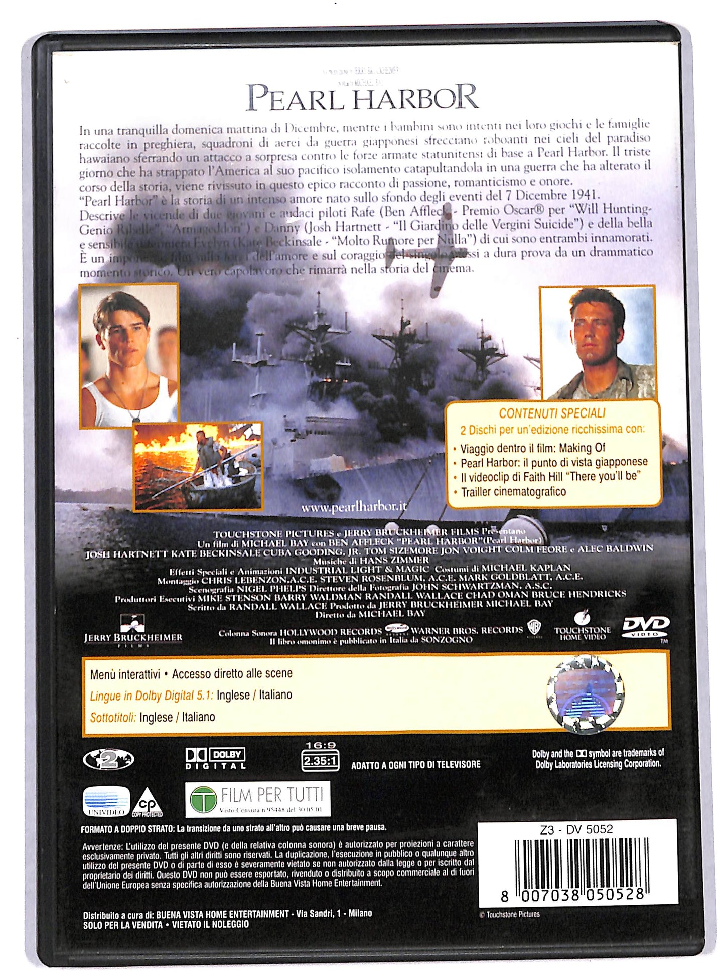 EBOND pearl harbor EDIZIONE SPECIALE 2 dvd DVD D676221