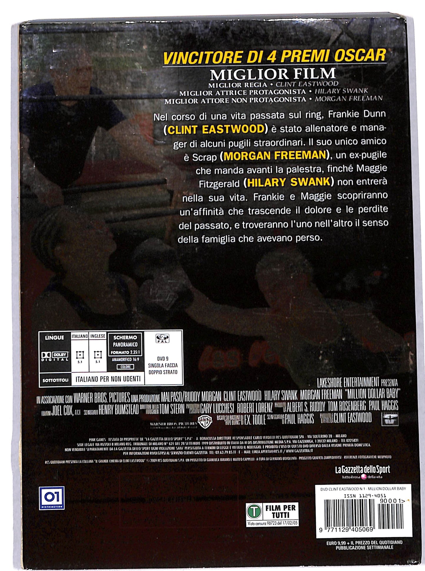 EBOND Million Dollar Baby DIGIPACK DVD D676234