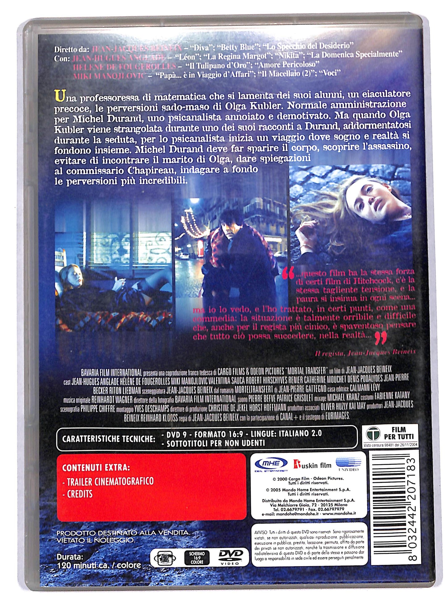 EBOND Mortal Transfert DVD D676242